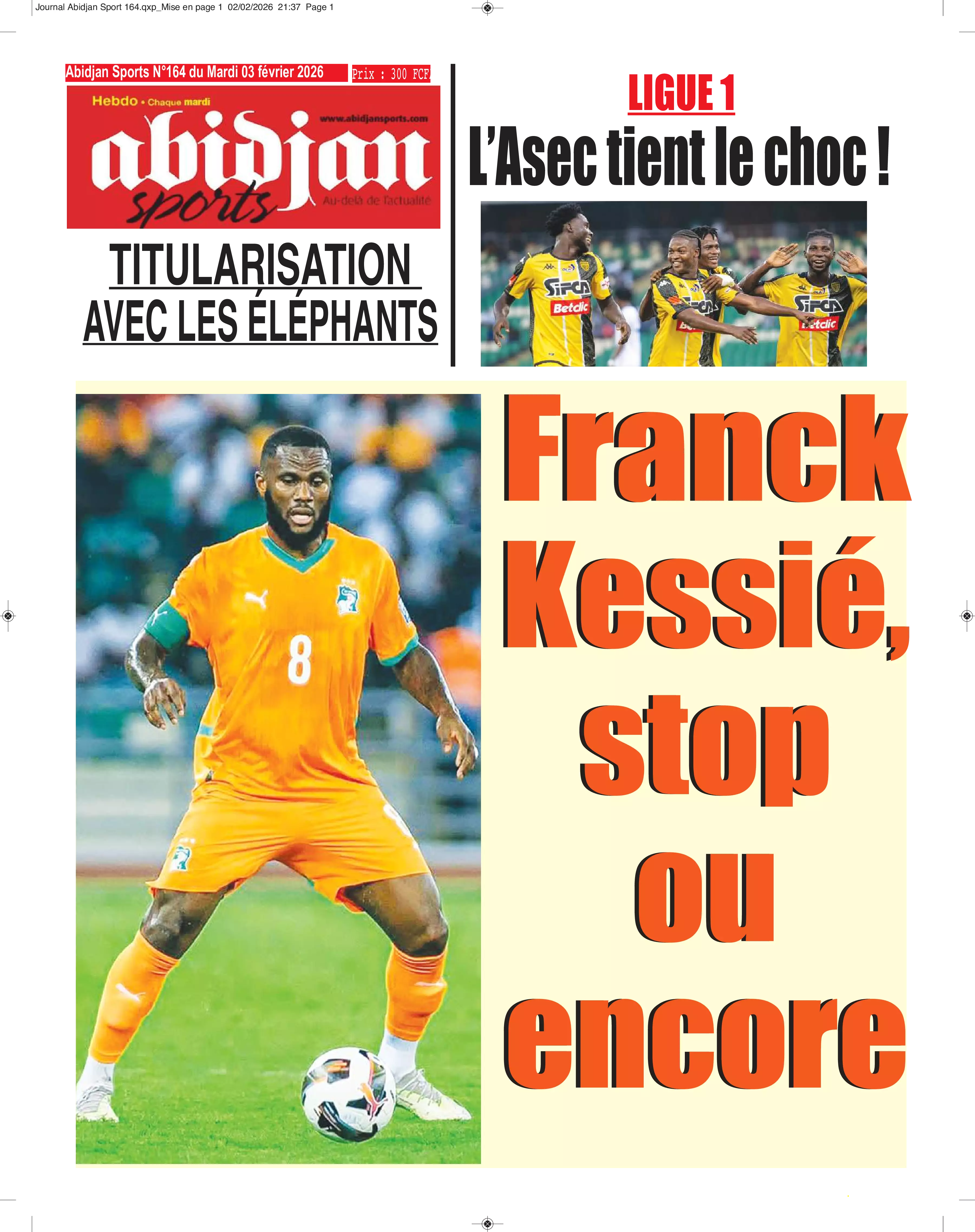 N° 164 - 2026-02-03