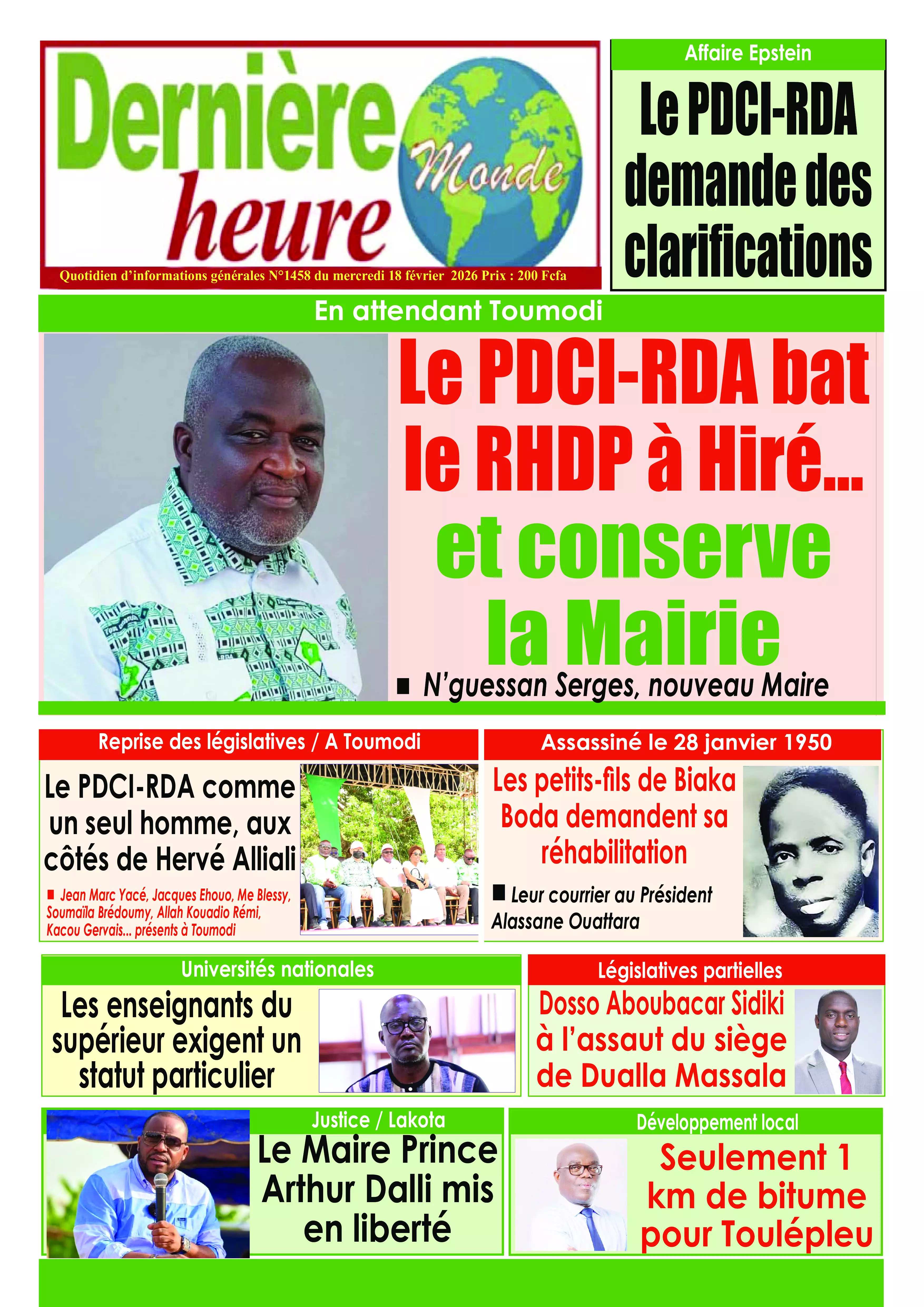 N° 1458 - 2026-02-18