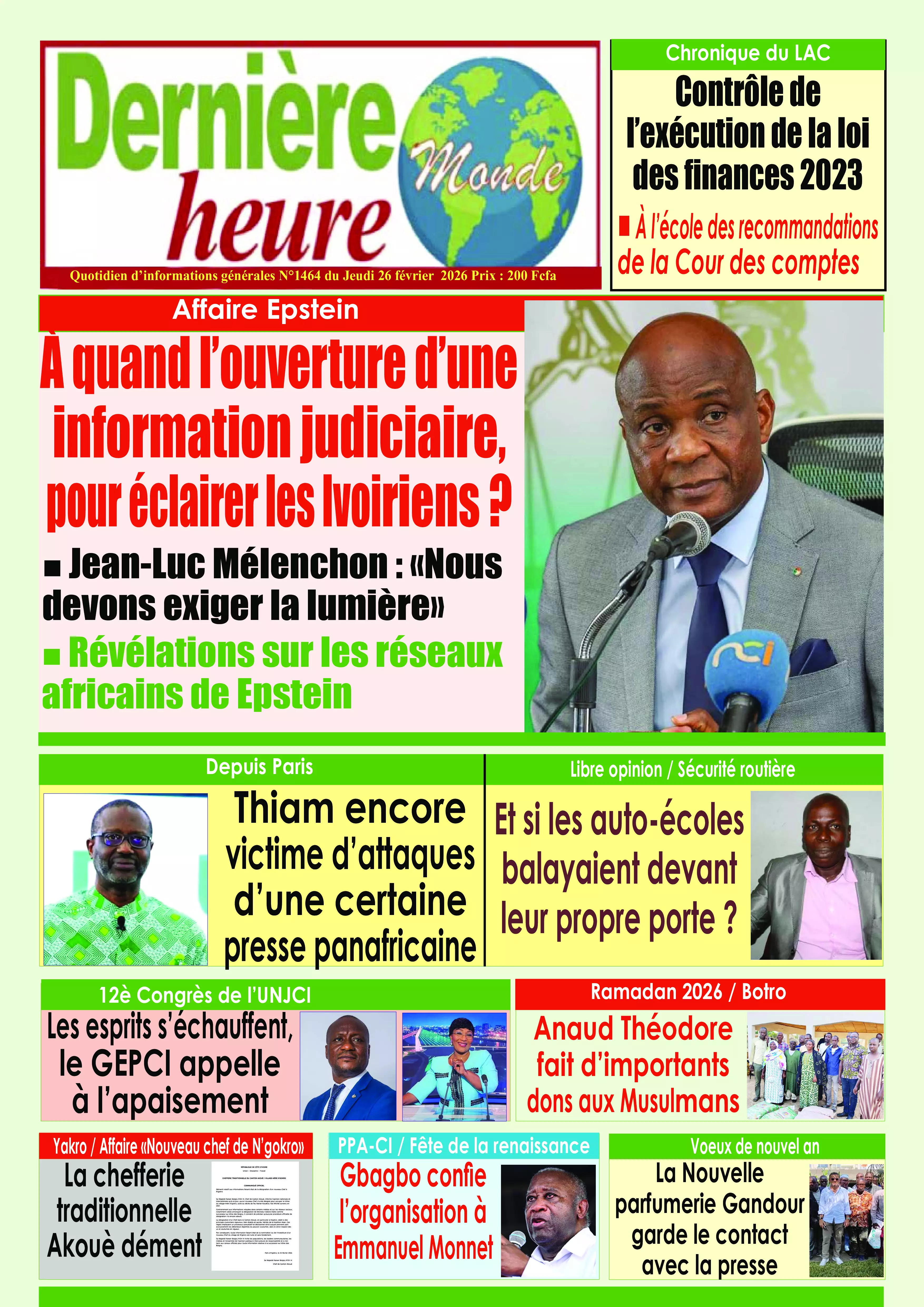 N° 1463 - 2026-02-26