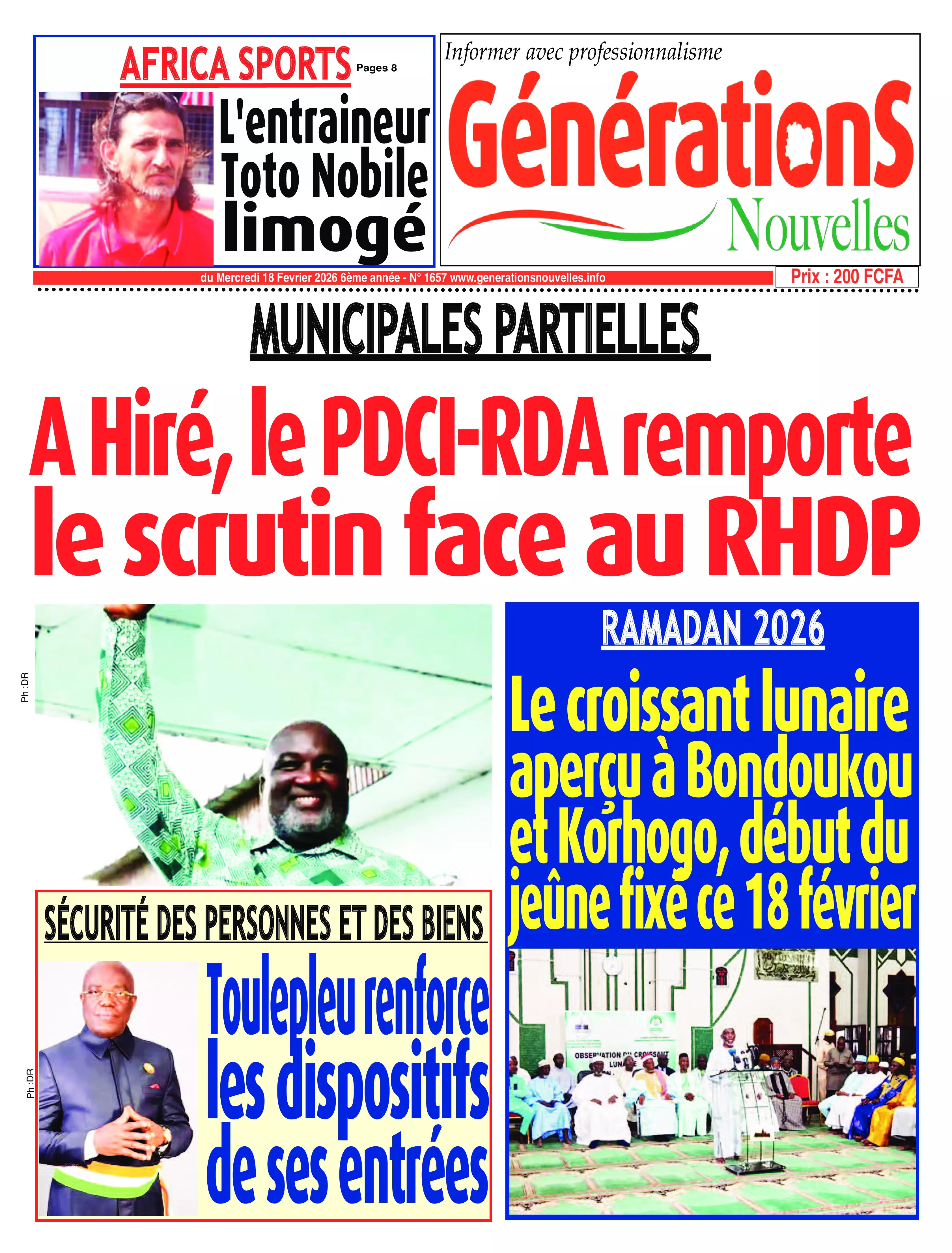 N° 1657 - 2026-02-18