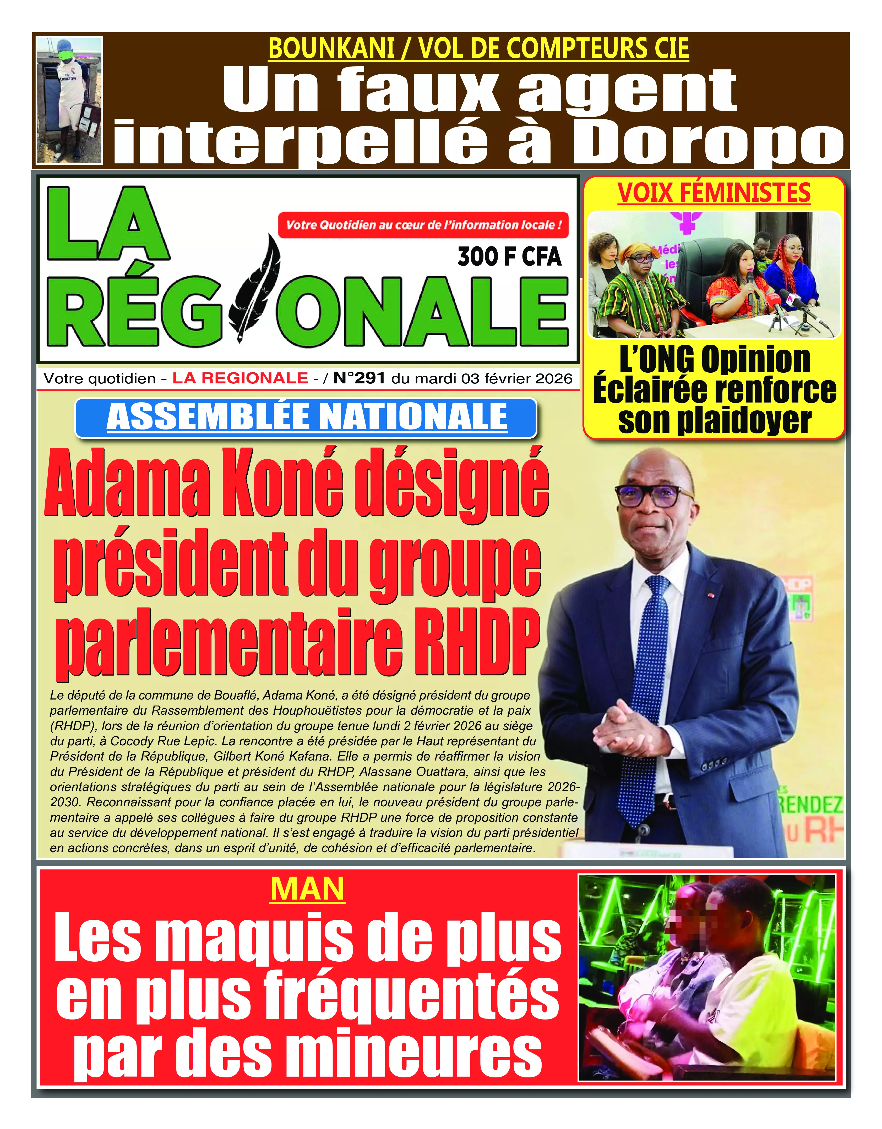 N° 291 - 2026-02-03