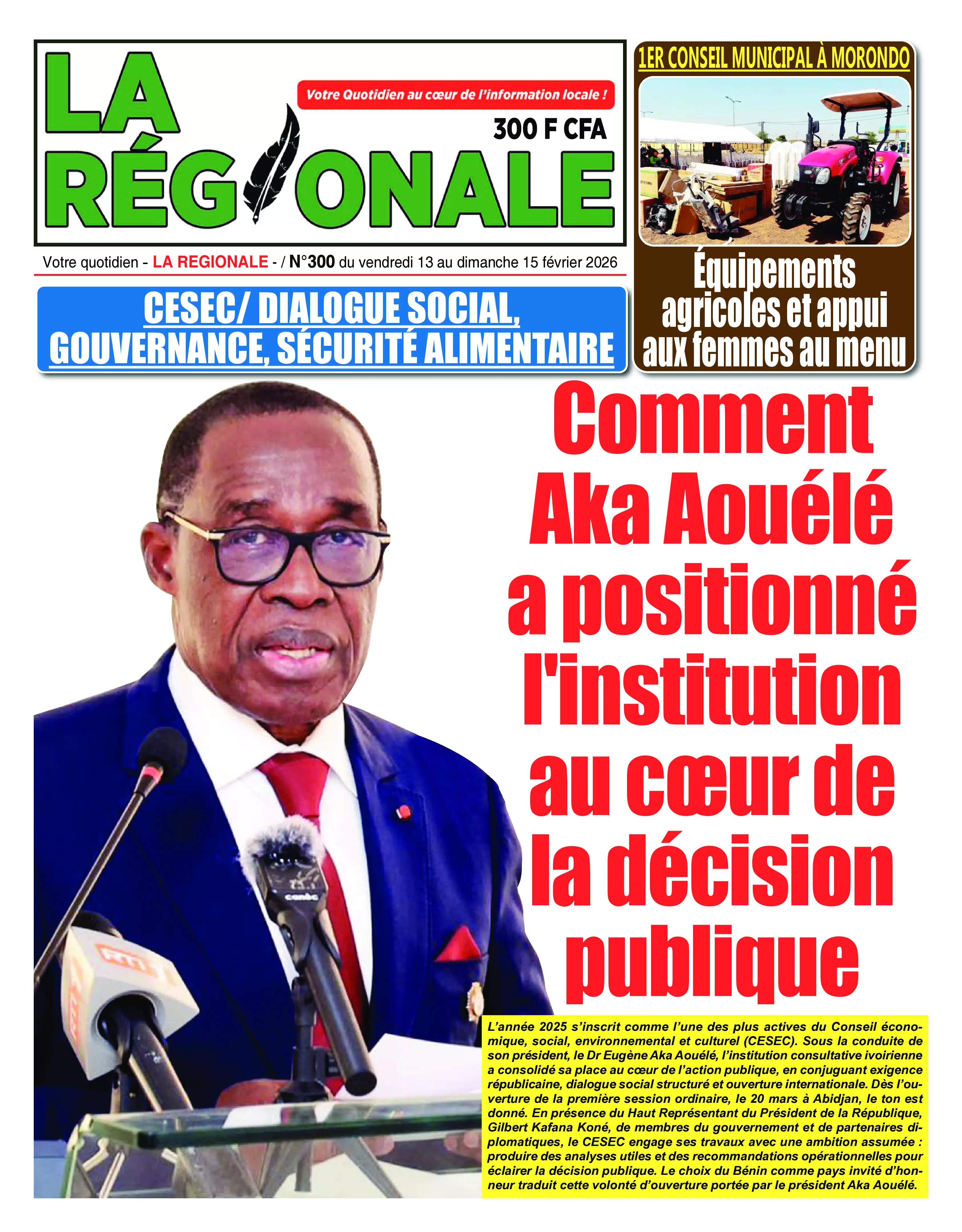 N° 300 - 2026-02-13