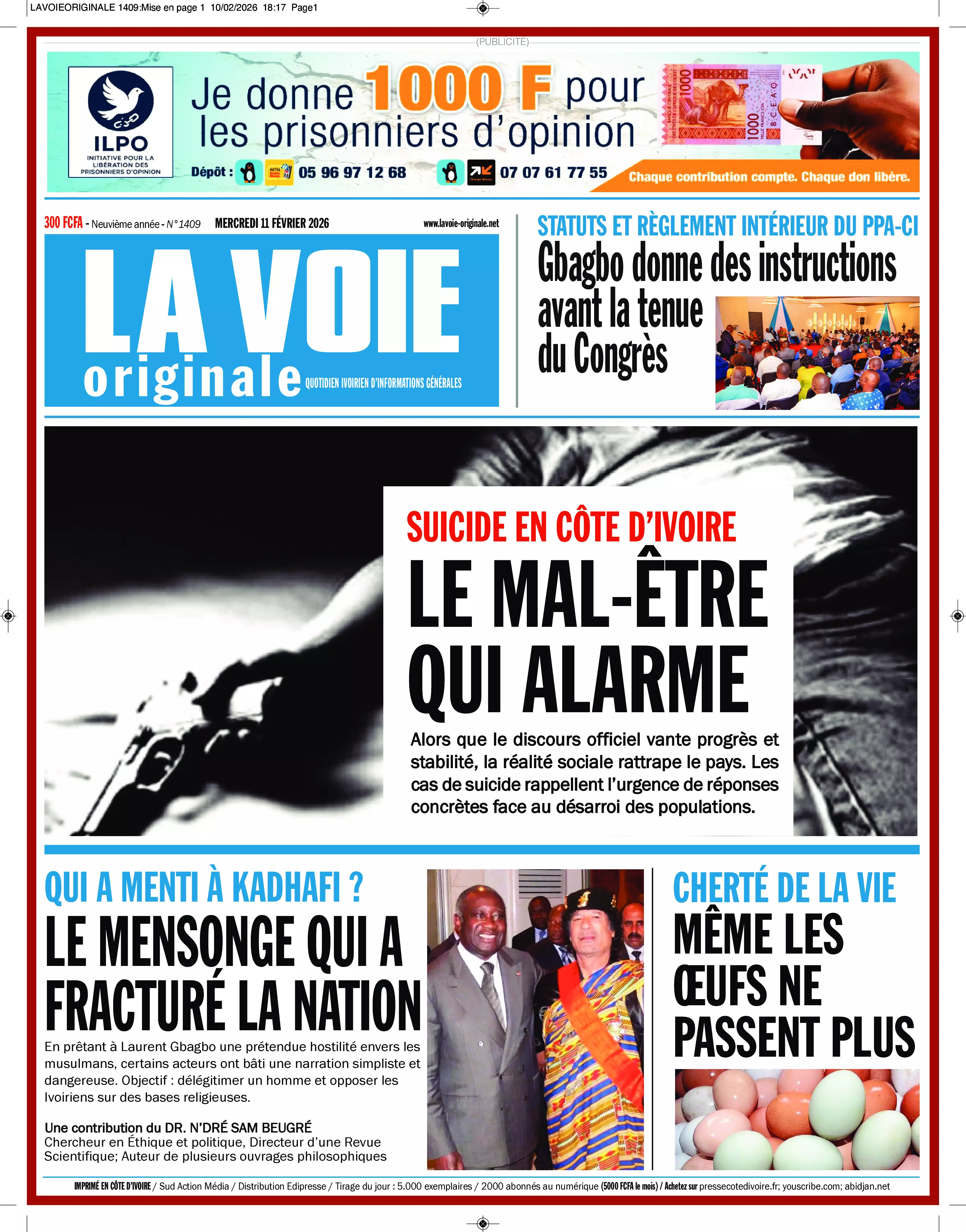 N° 1409 - 2026-02-11