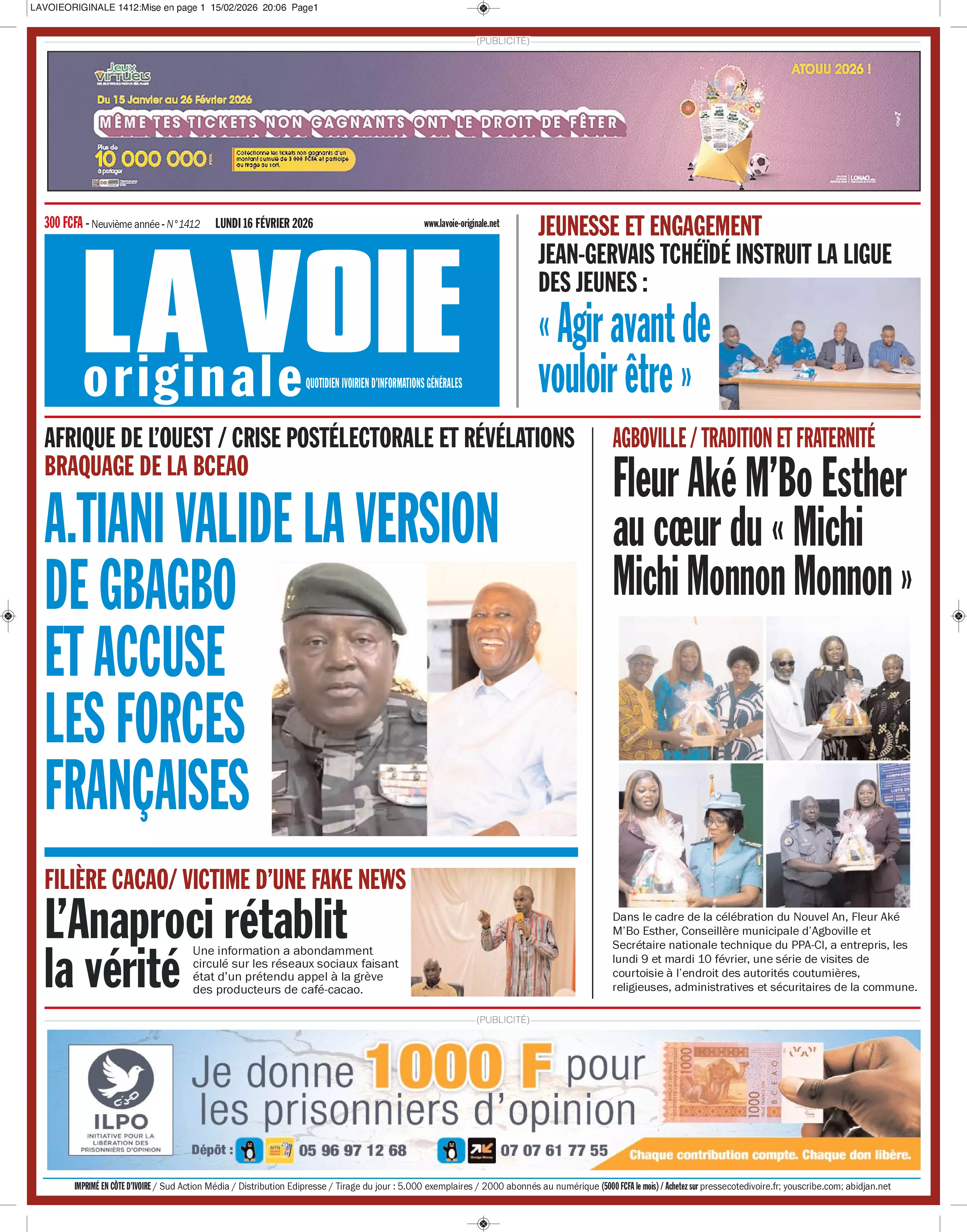 N° 1412 - 2026-02-16