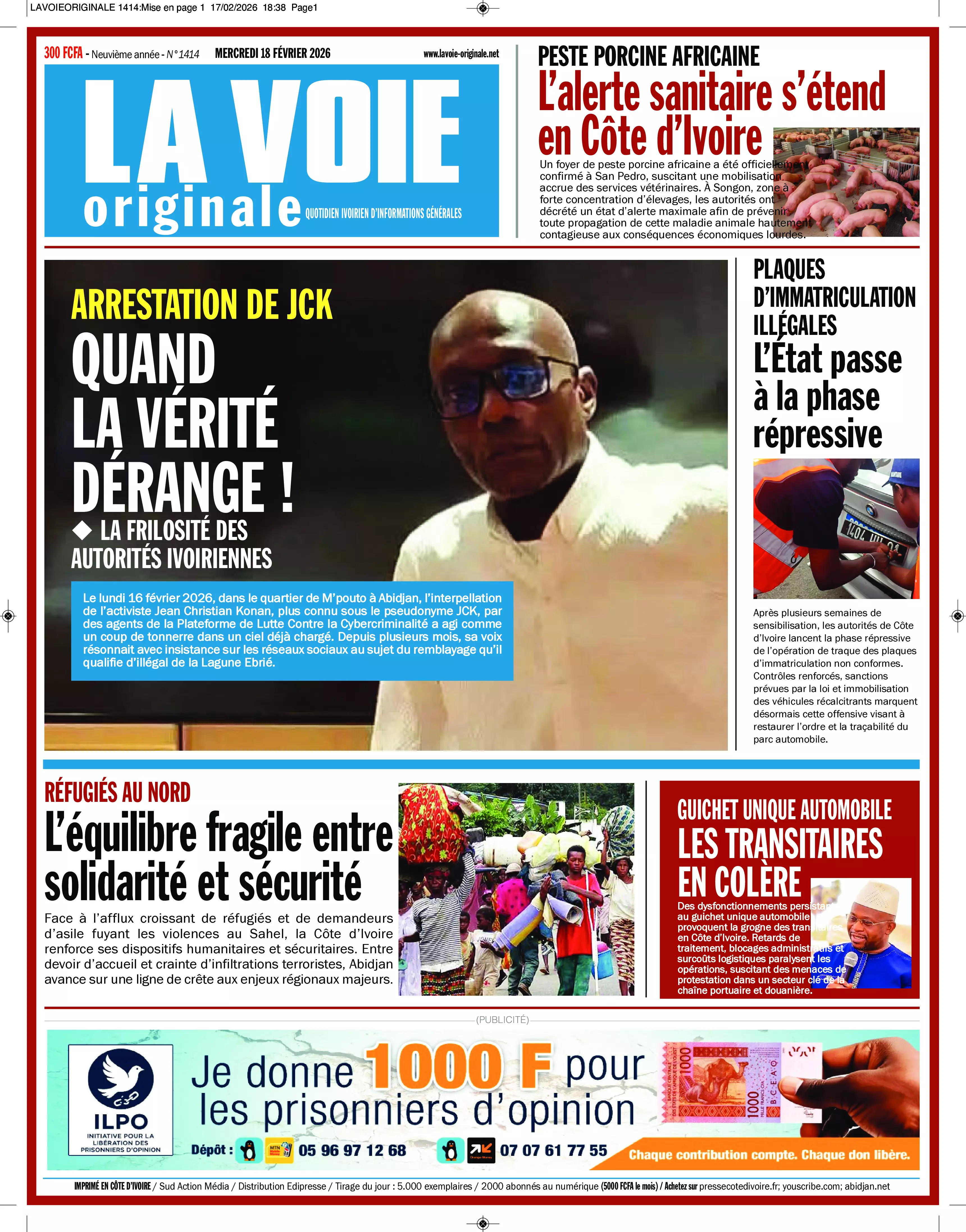 N° 1414 - 2026-02-18