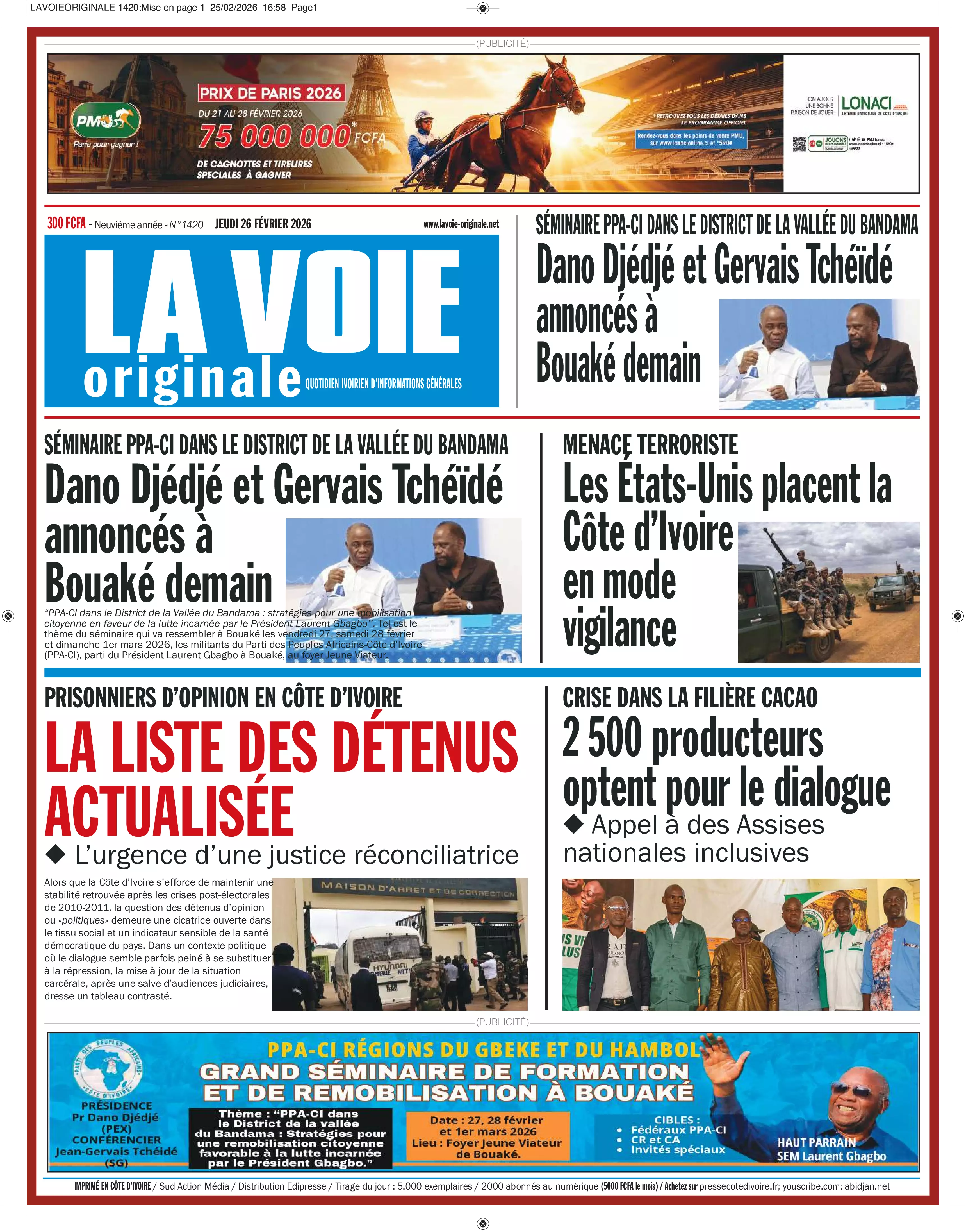 N° 1420 - 2026-02-26