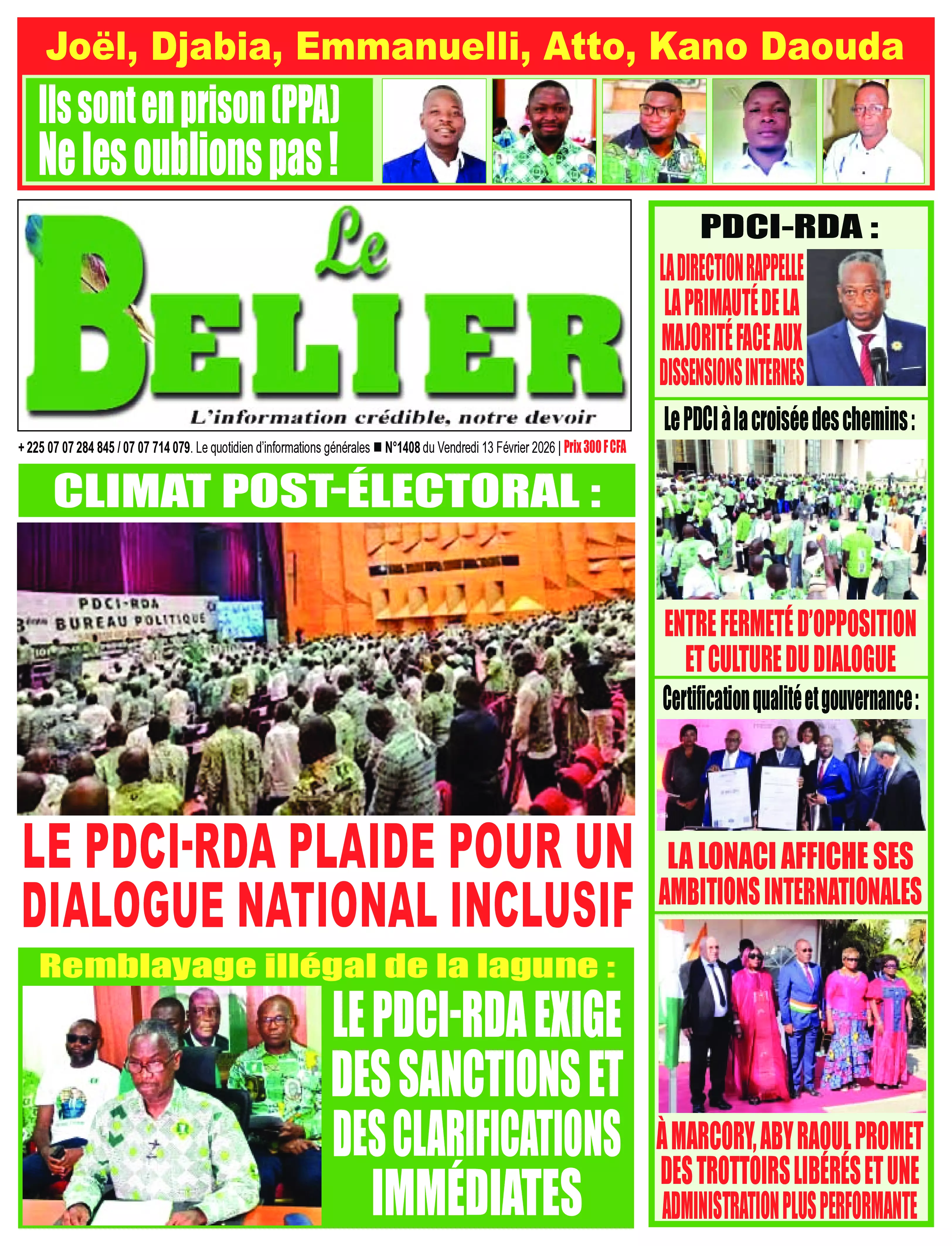 N° 1408 - 2026-02-13