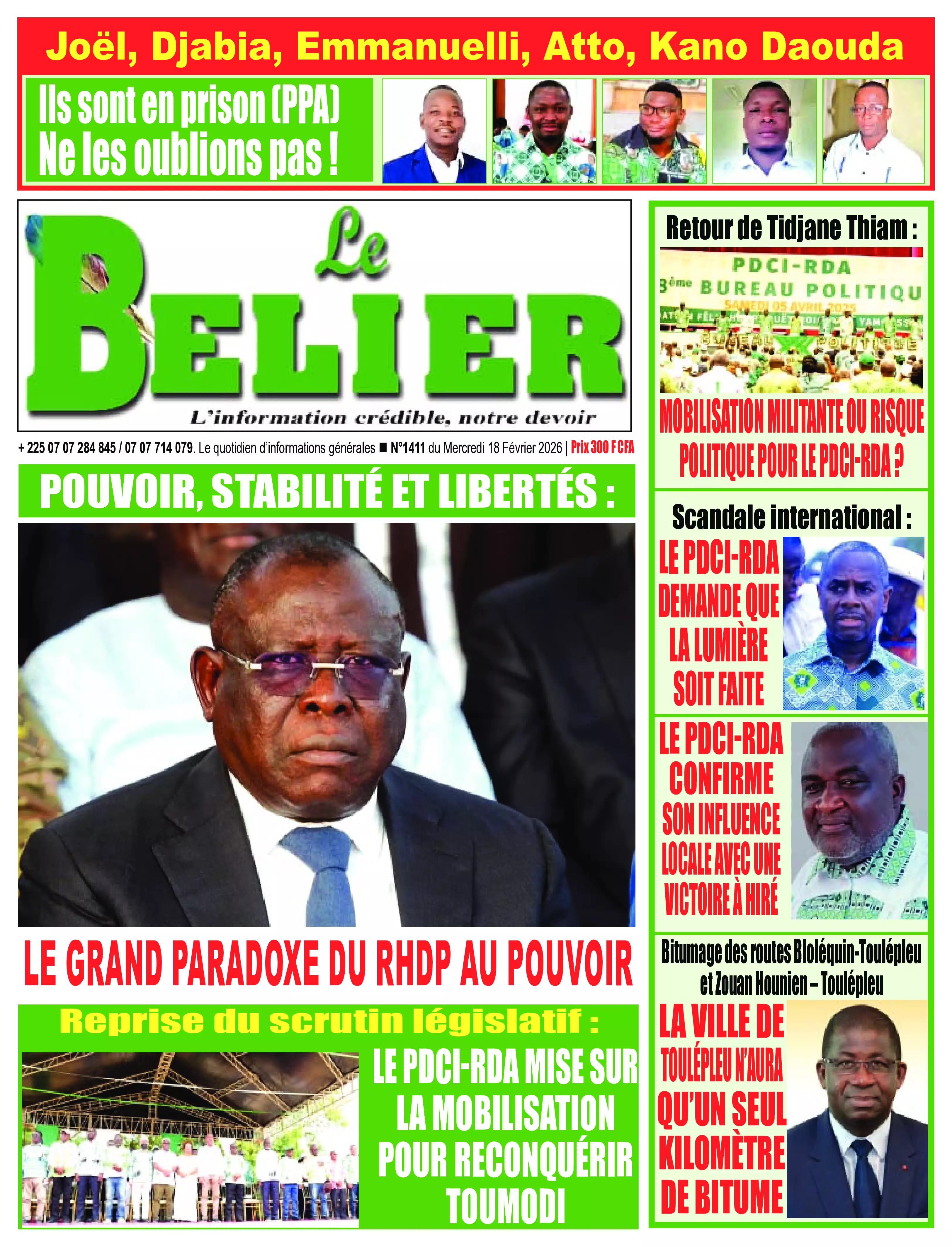 N° 1411 - 2026-02-18