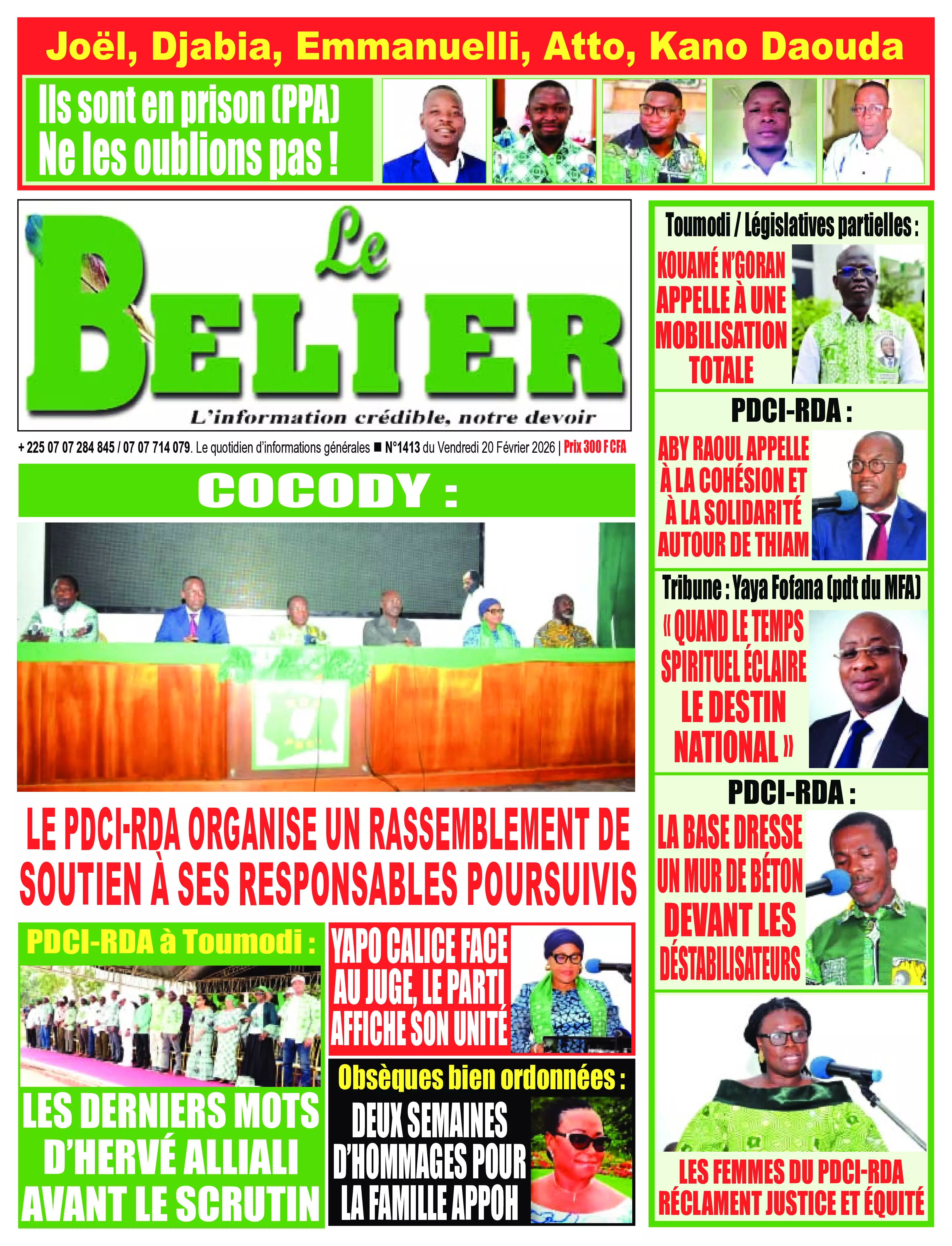 N° 1413 - 2026-02-20