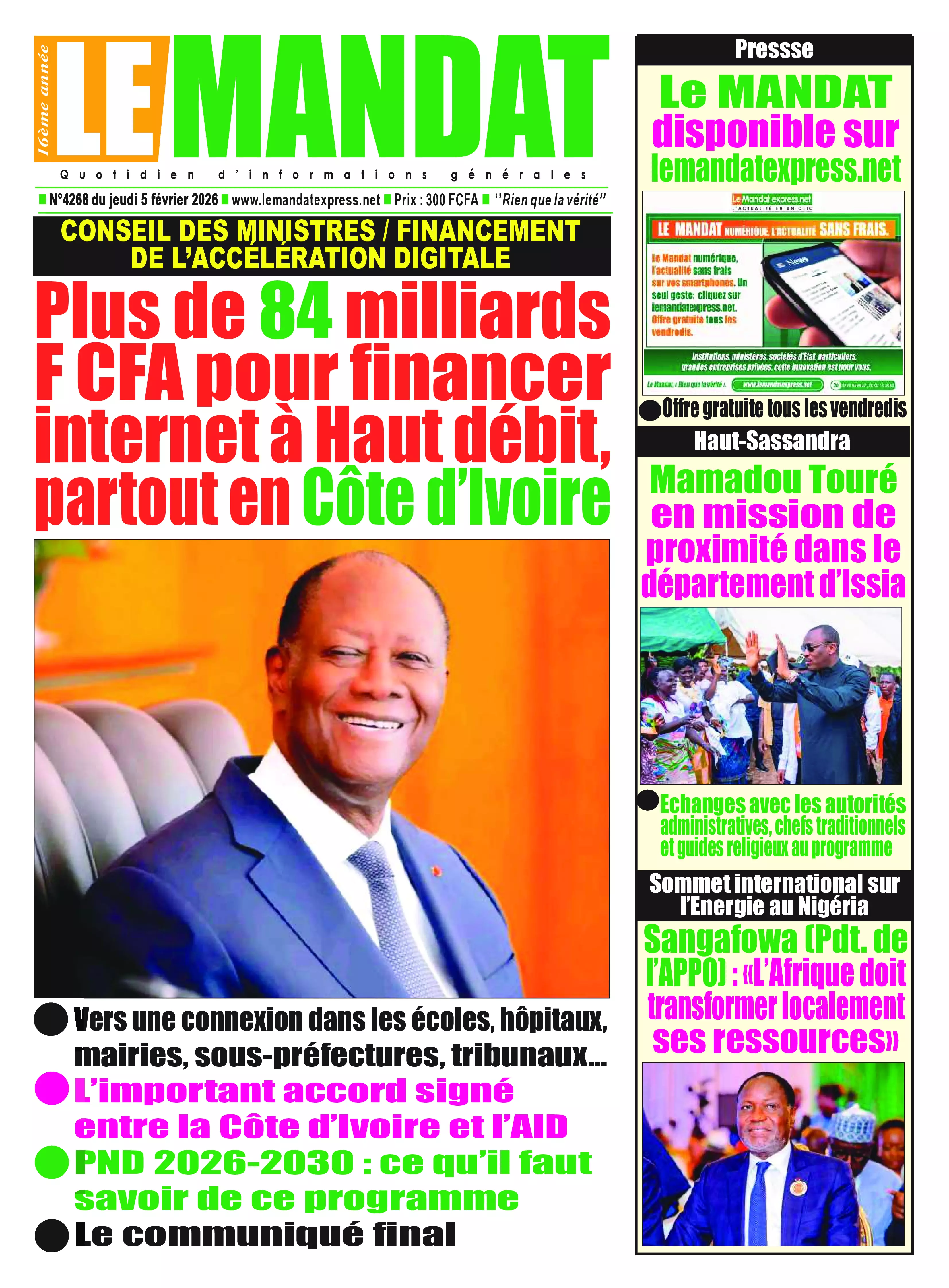 N° 4268 - 2026-02-05