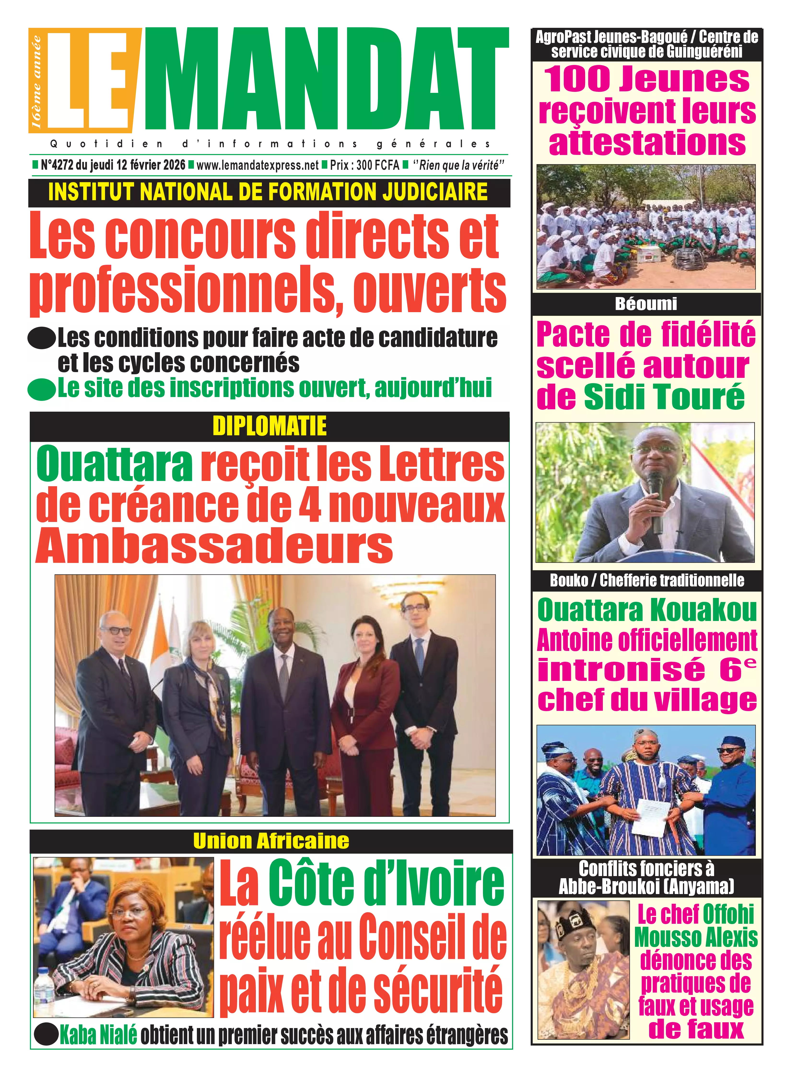 N° 4272 - 2026-02-12