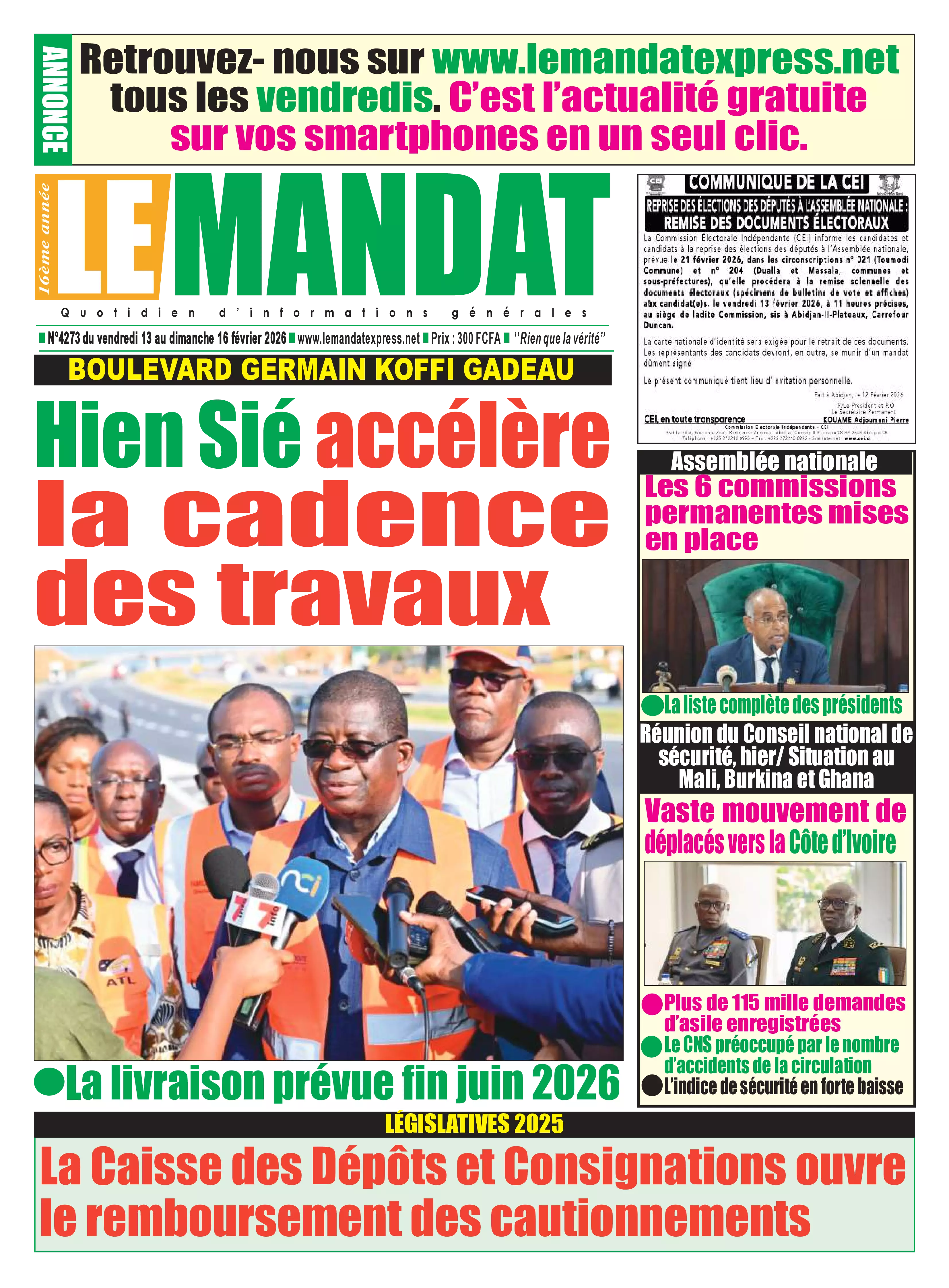 N° 4273 - 2026-02-13