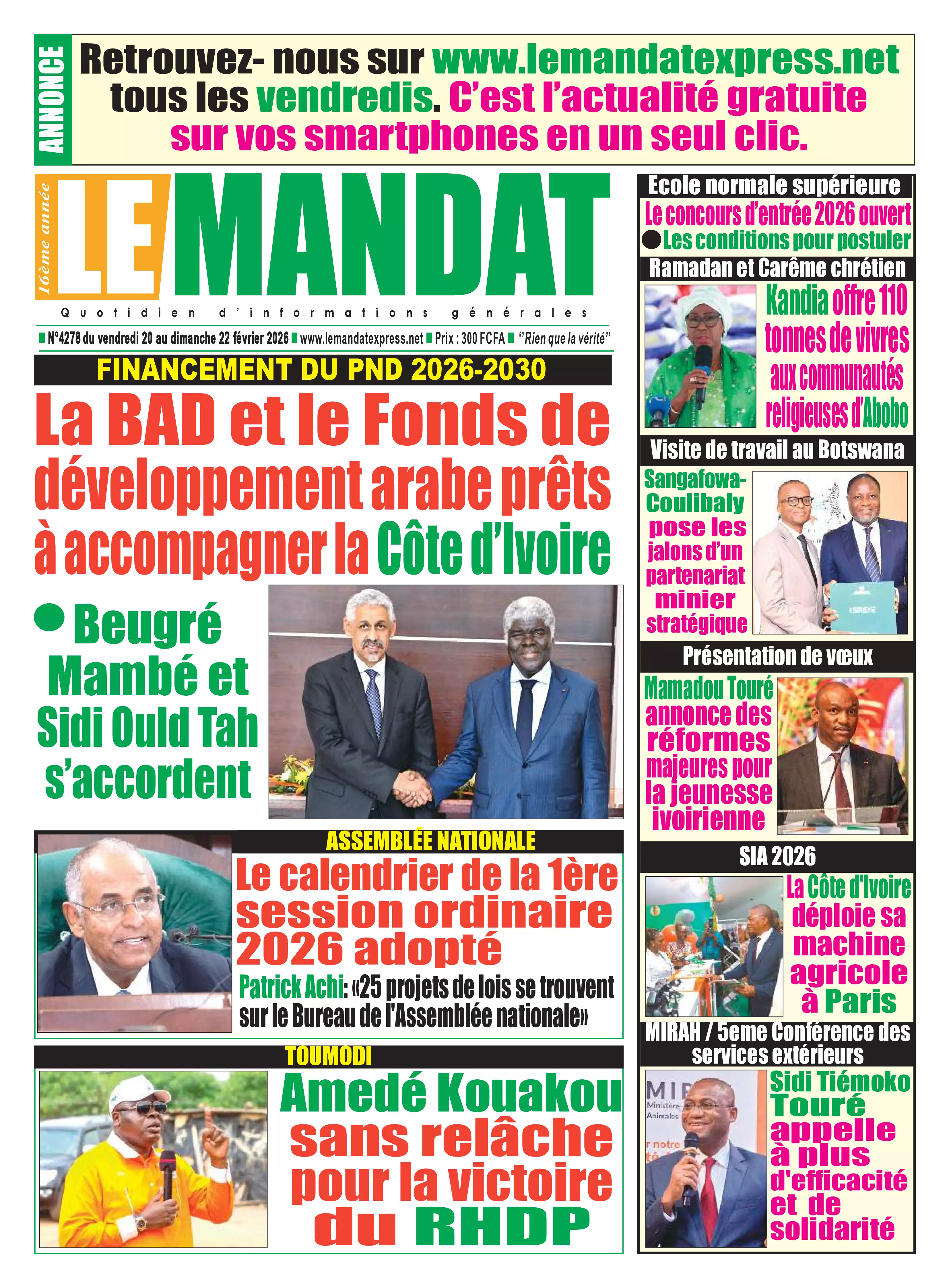 N° 4278 - 2026-02-20