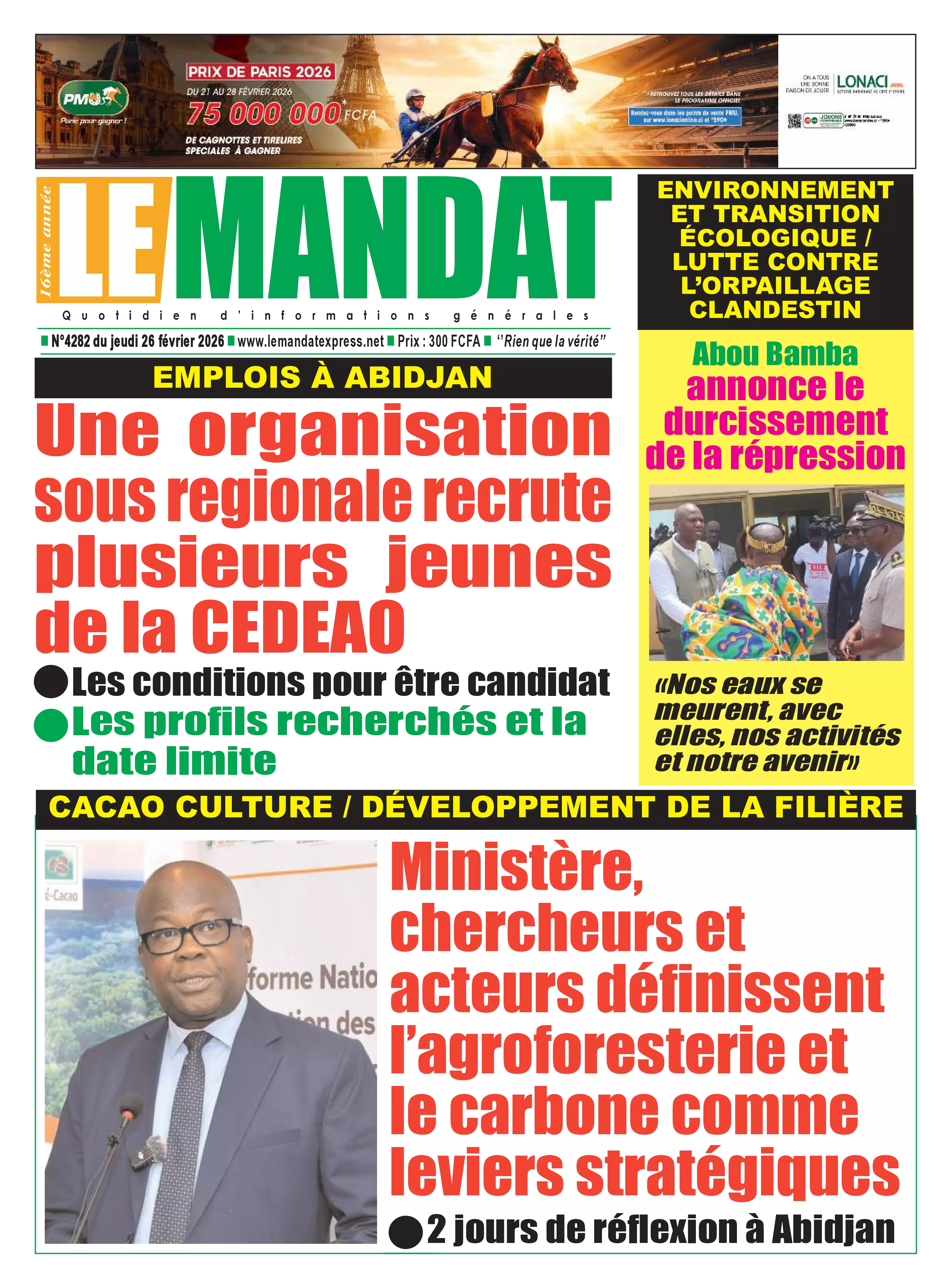N° 4282 - 2026-02-26
