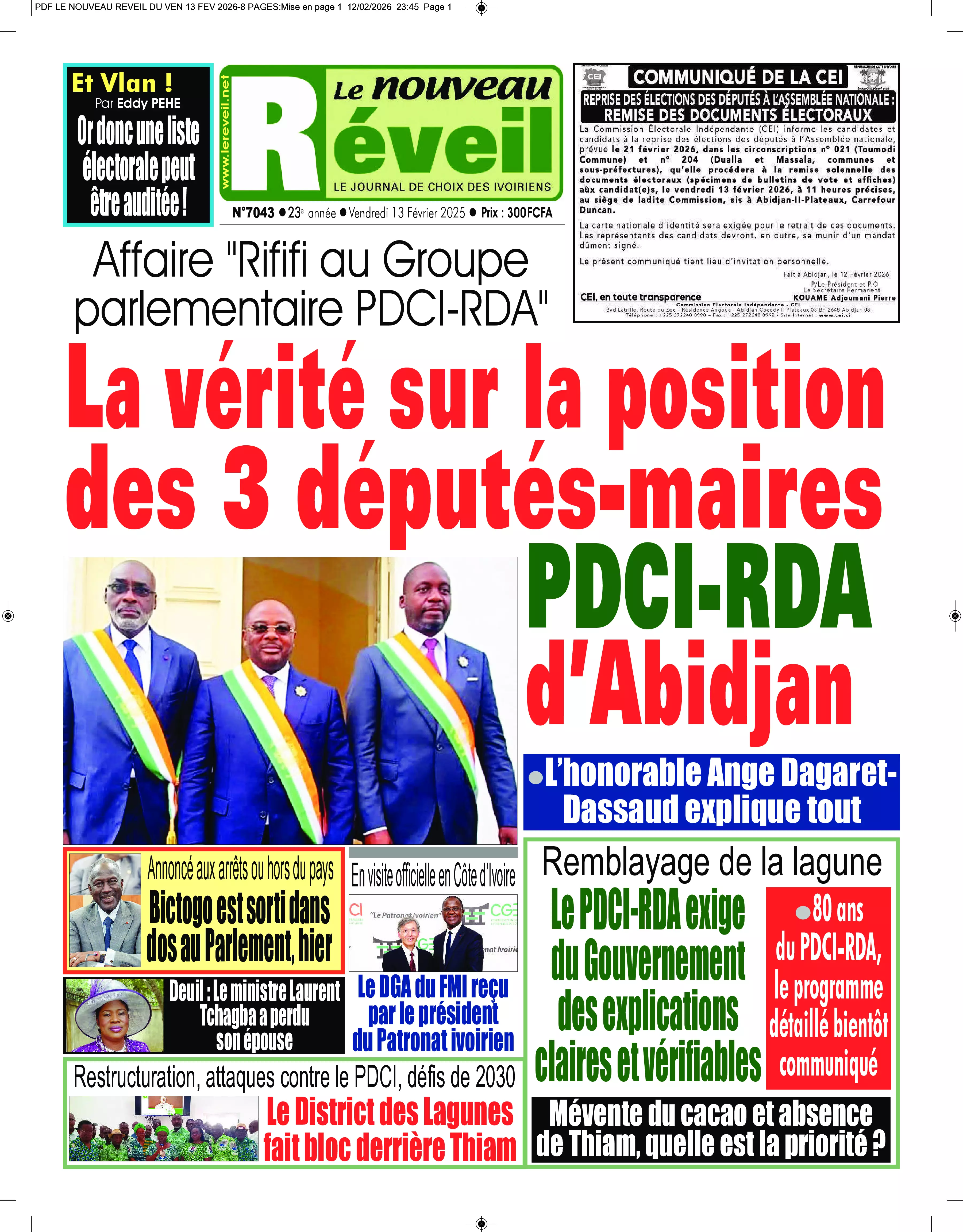 N° 7043 - 2026-02-13