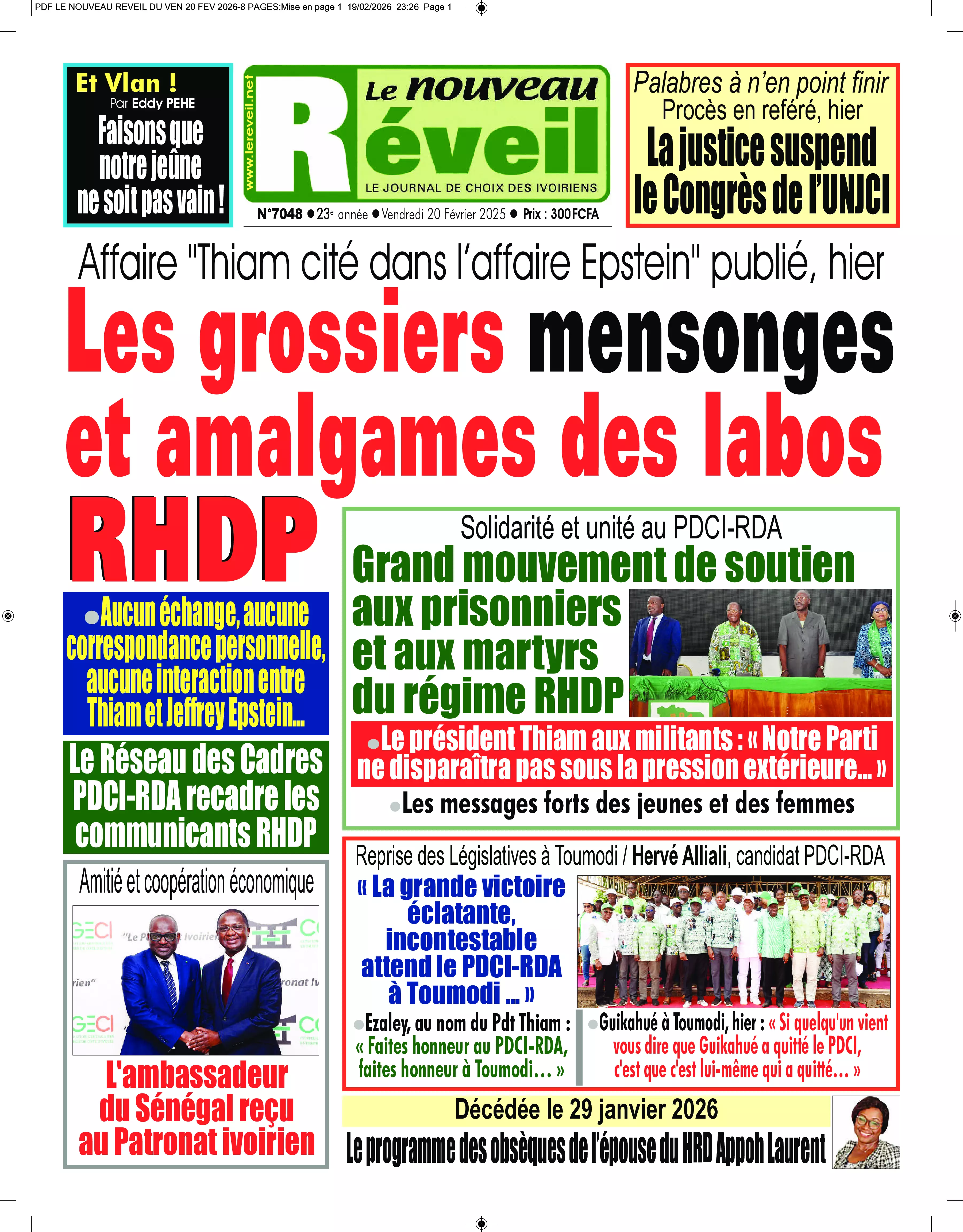N° 7048 - 2026-02-20