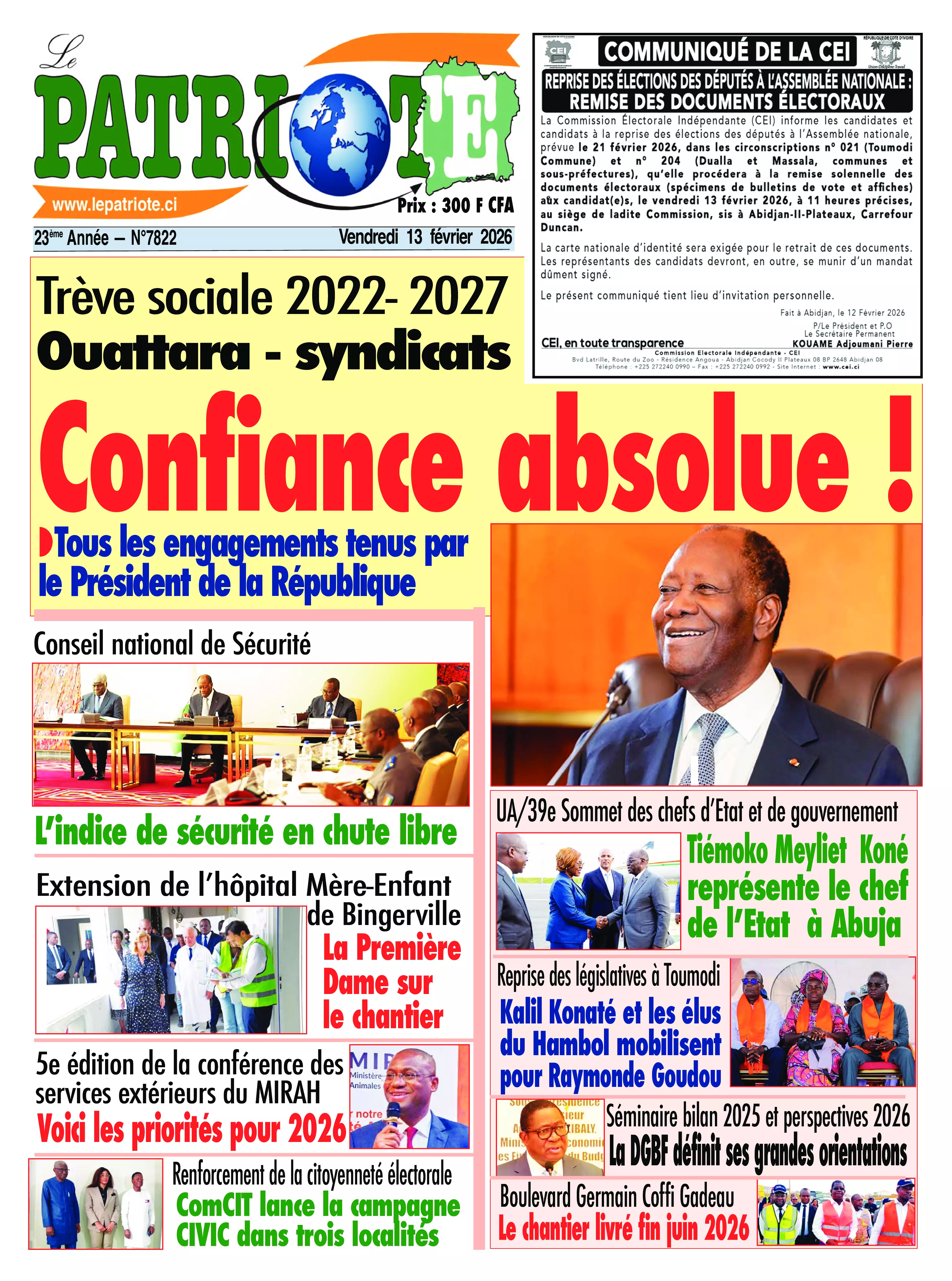 N° 7822 - 2026-02-13