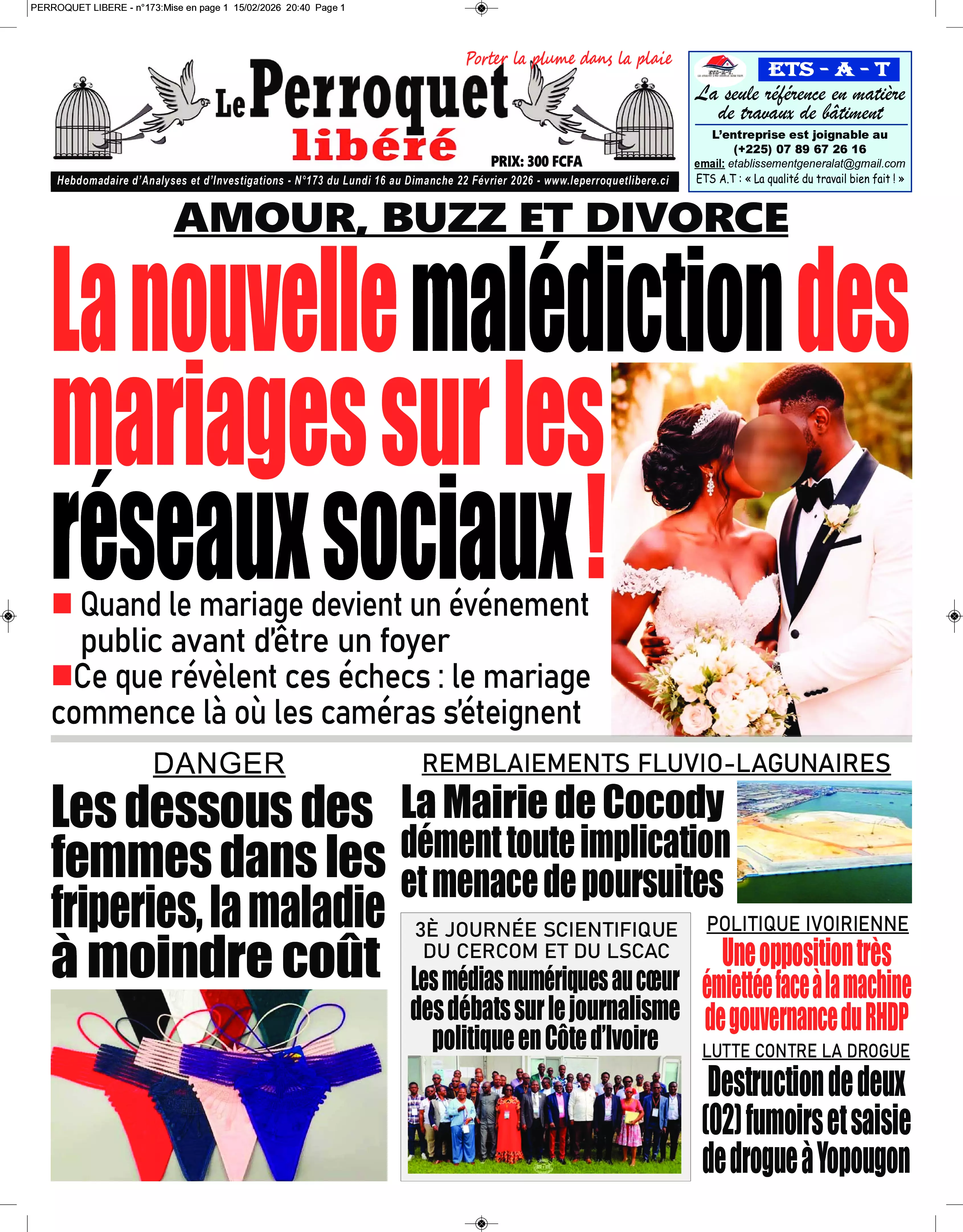 N° 173 - 2026-02-16