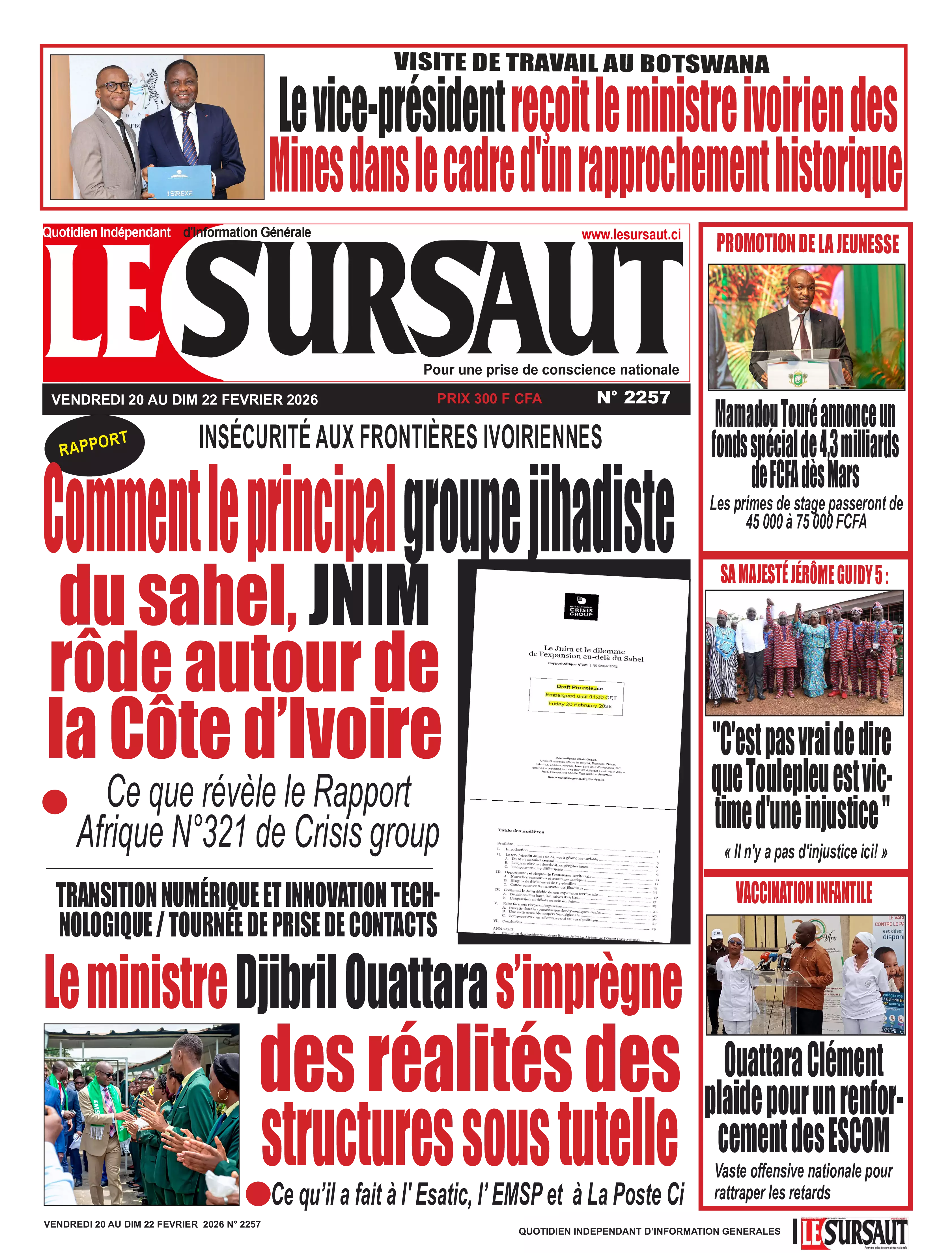 N° 2257 - 2026-02-20