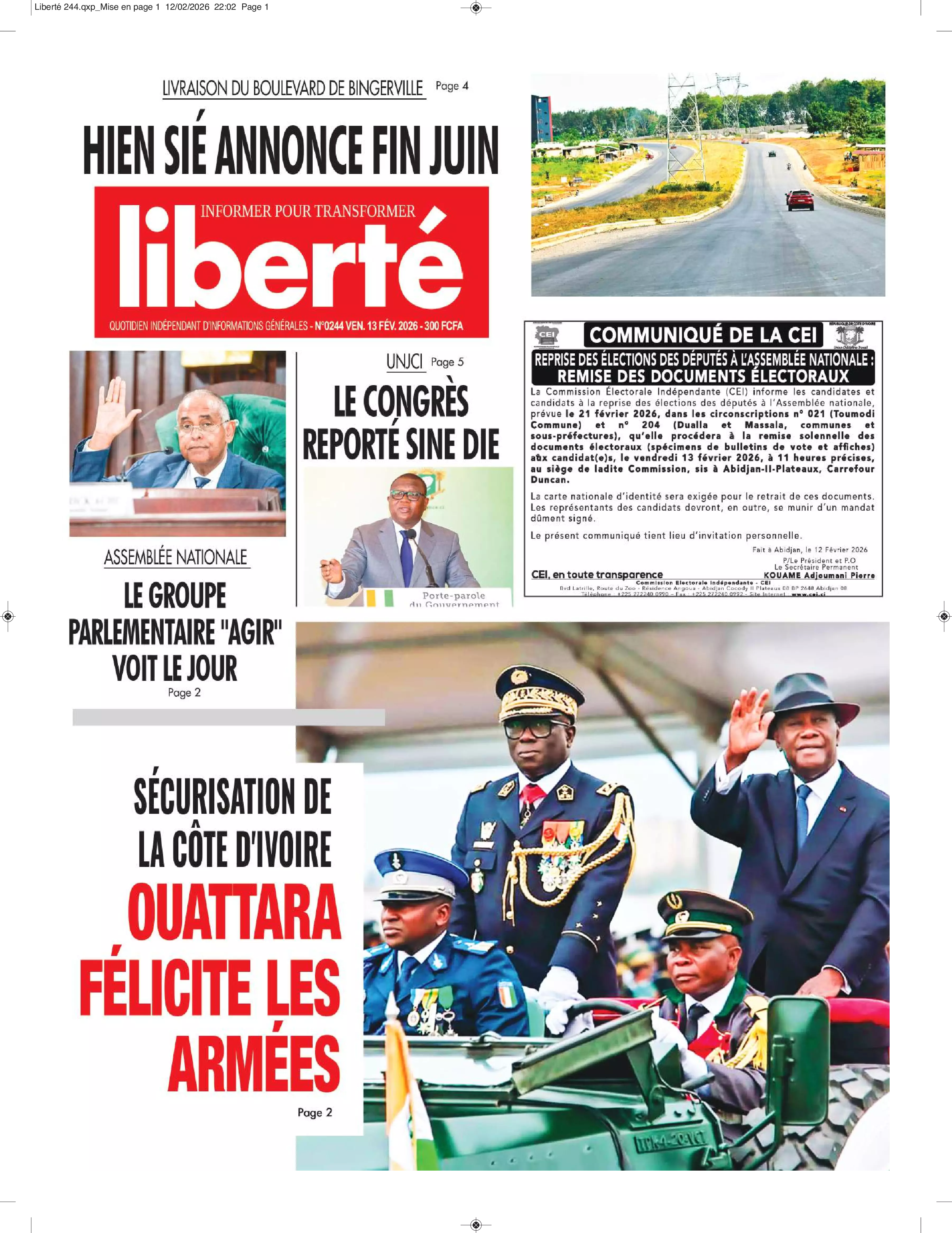 N° 244 - 2026-02-13
