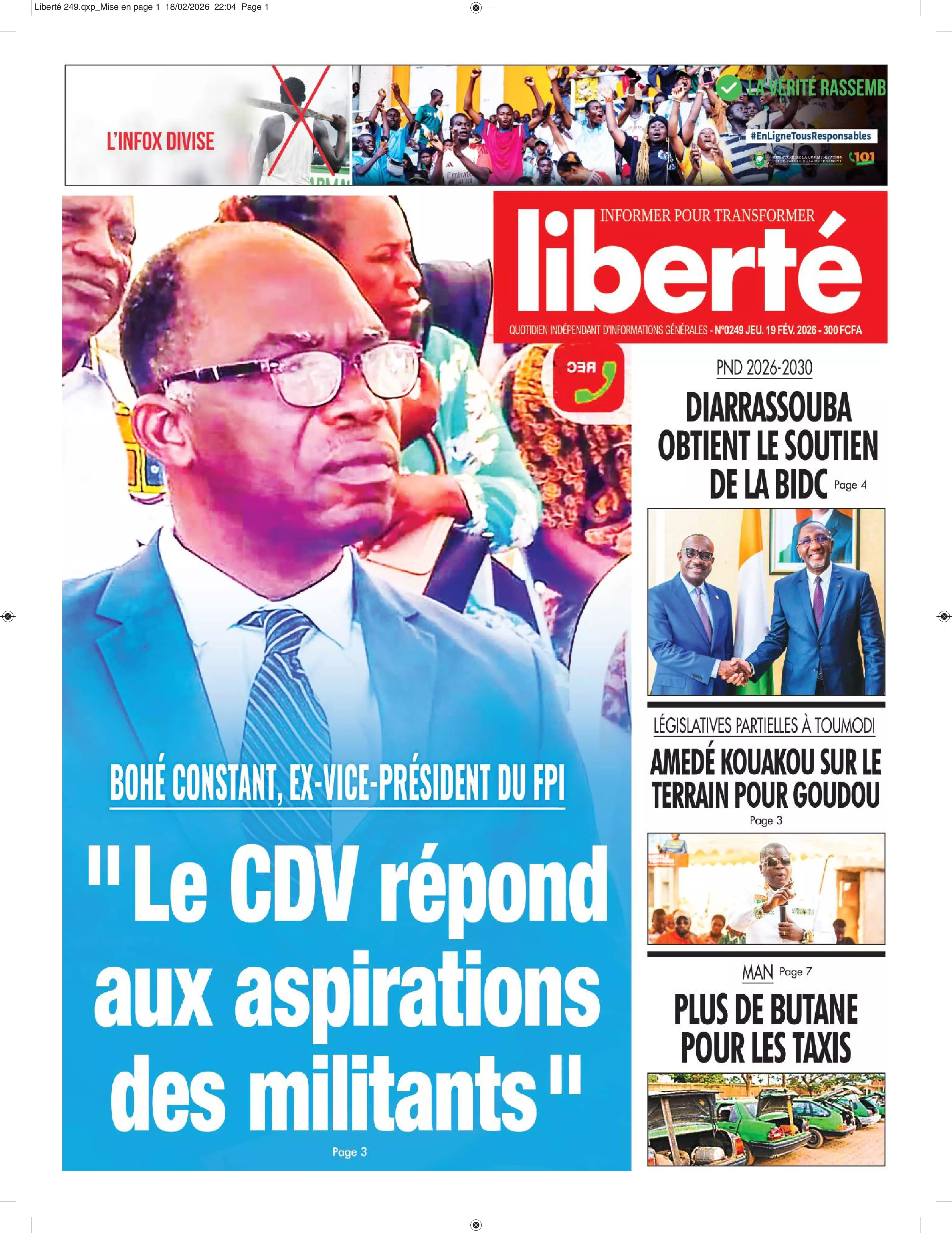 N° 249 - 2026-02-19