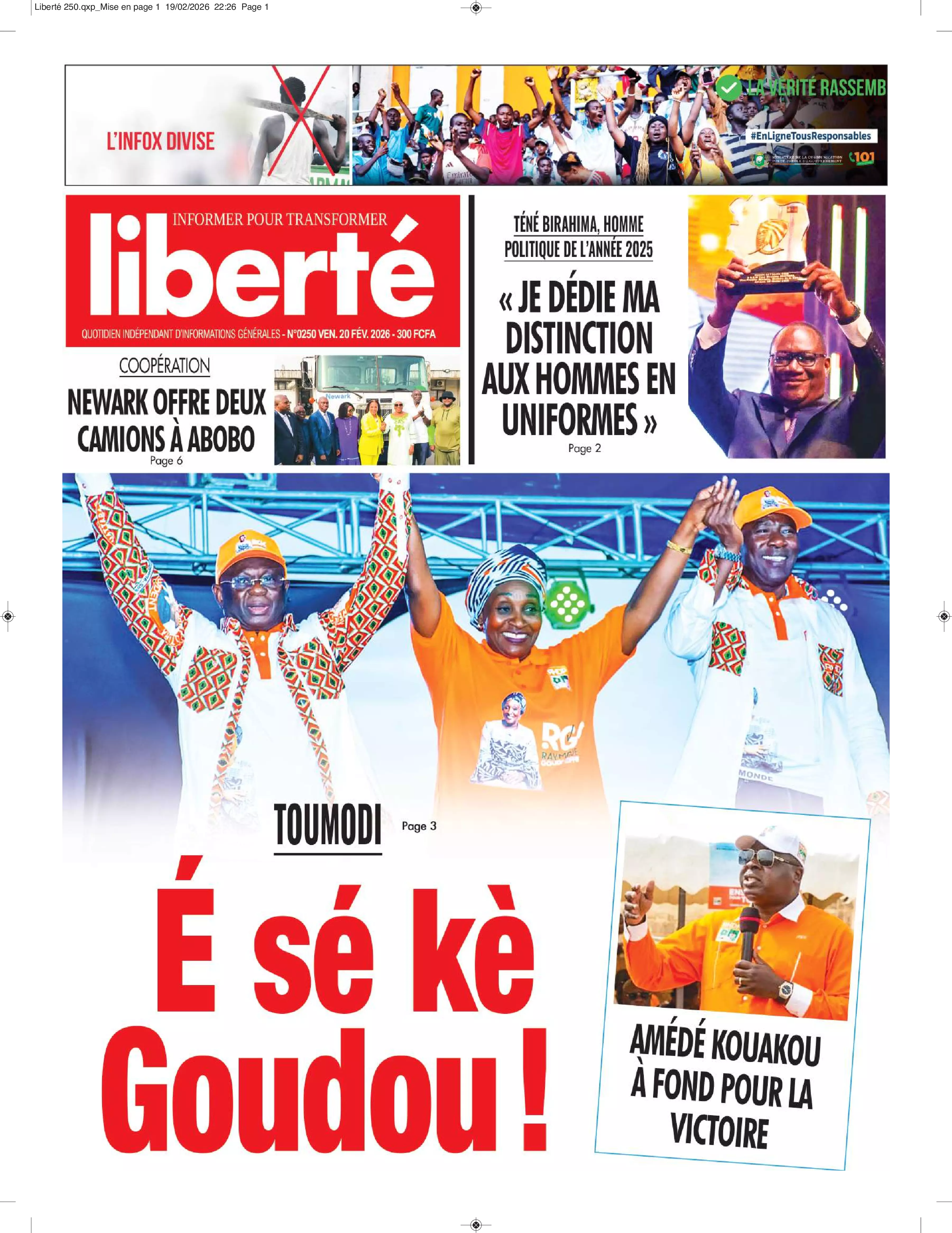 N° 250 - 2026-02-20