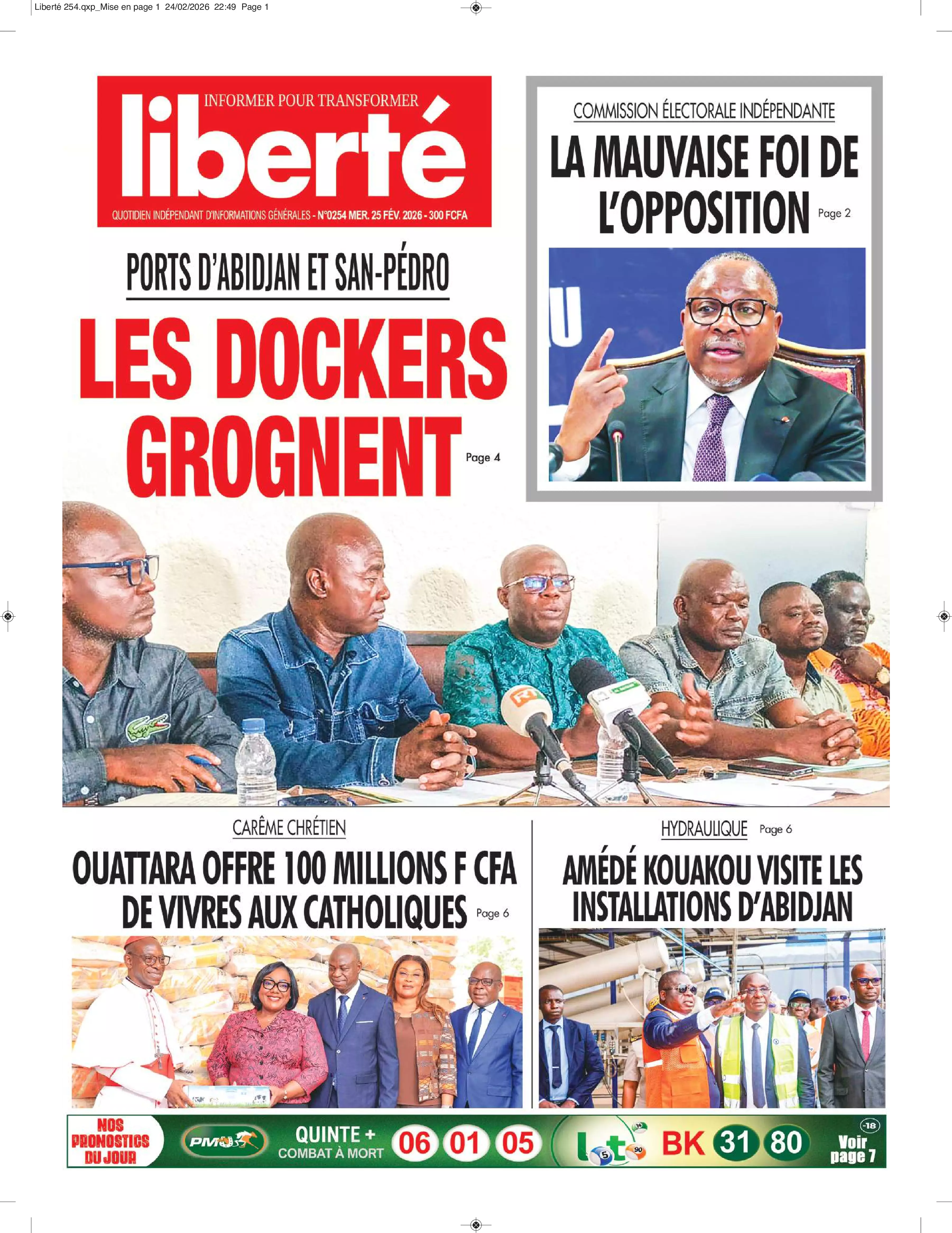 N° 254 - 2026-02-25