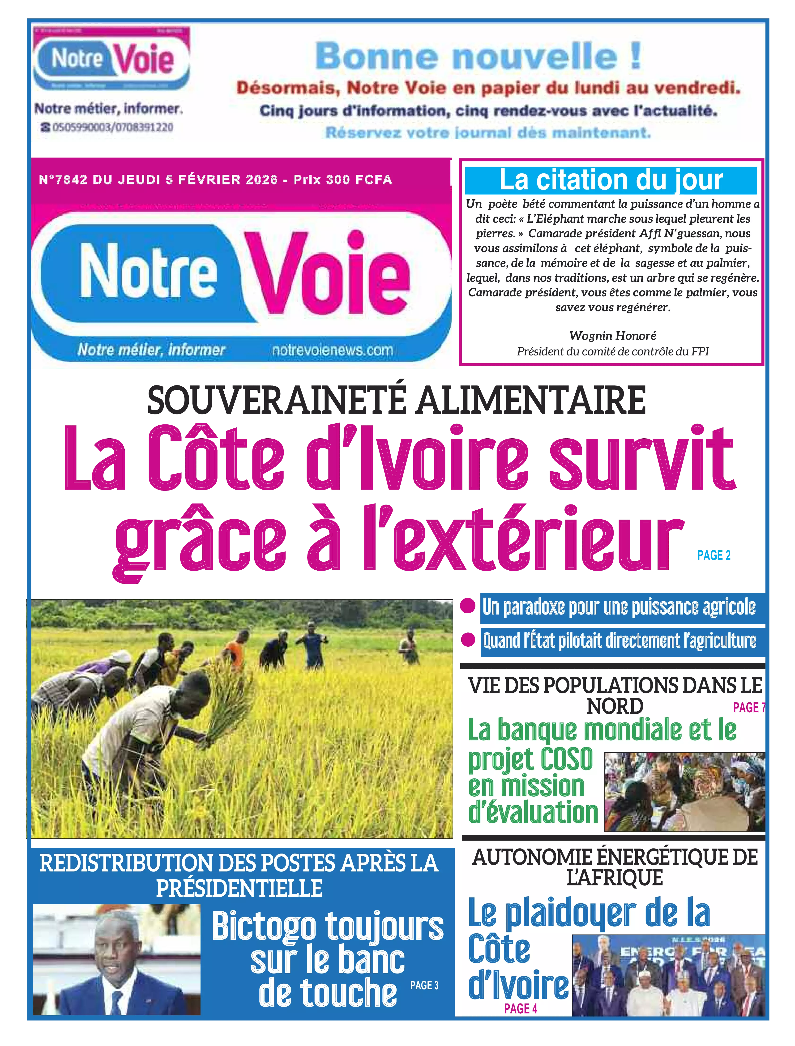 N° 7842 - 2026-02-05