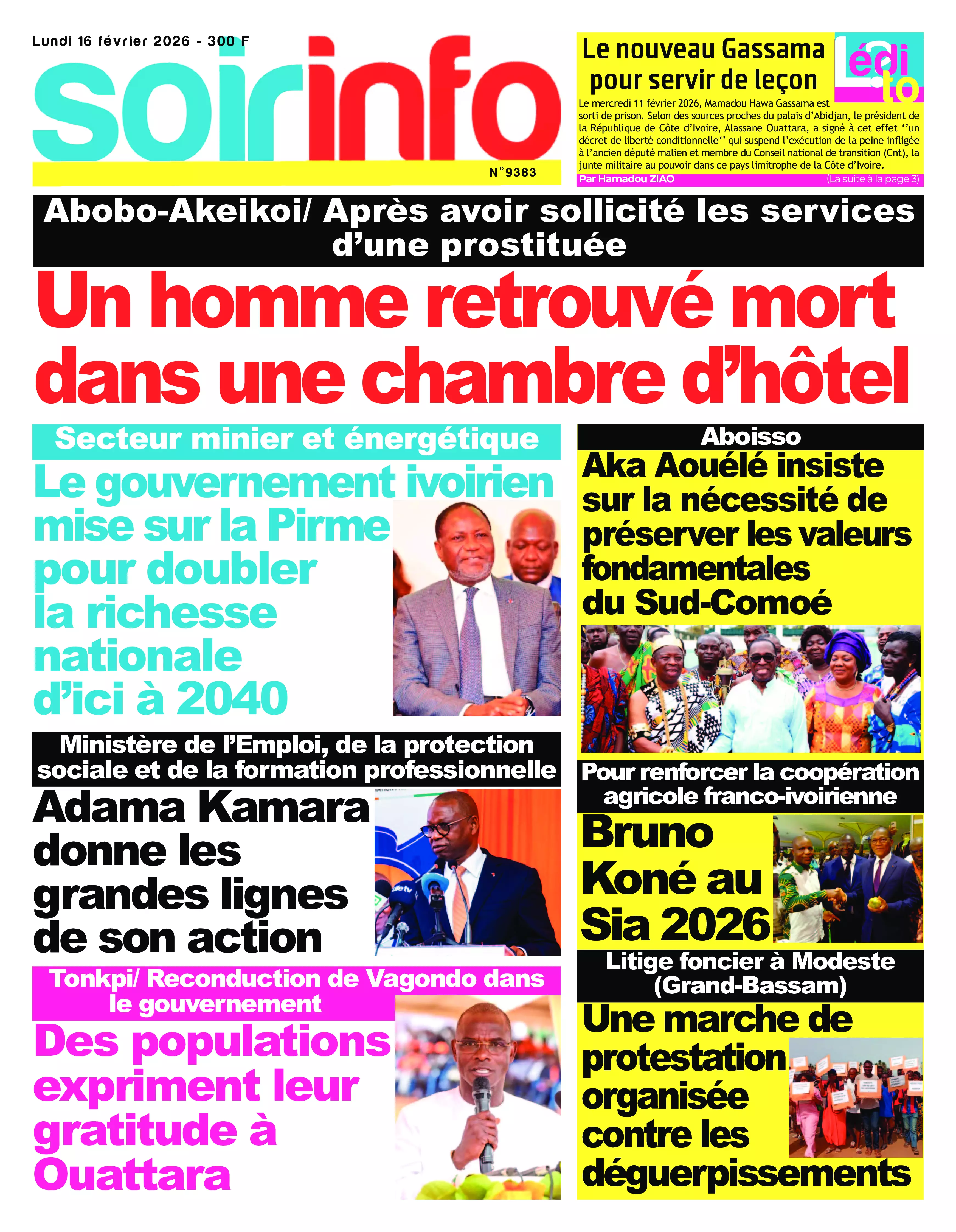 N° 9383 - 2026-02-16