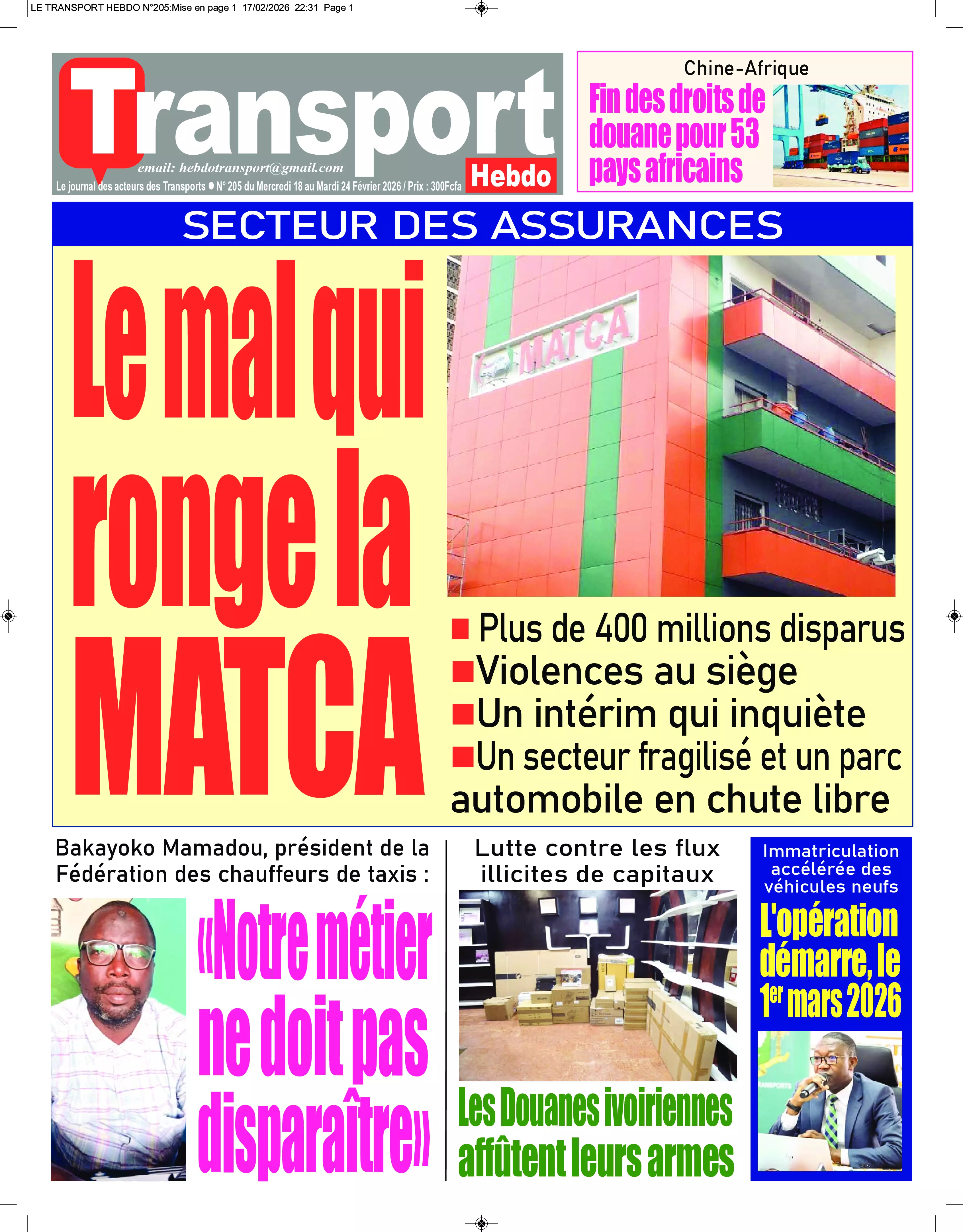 N° 205 - 2026-02-18