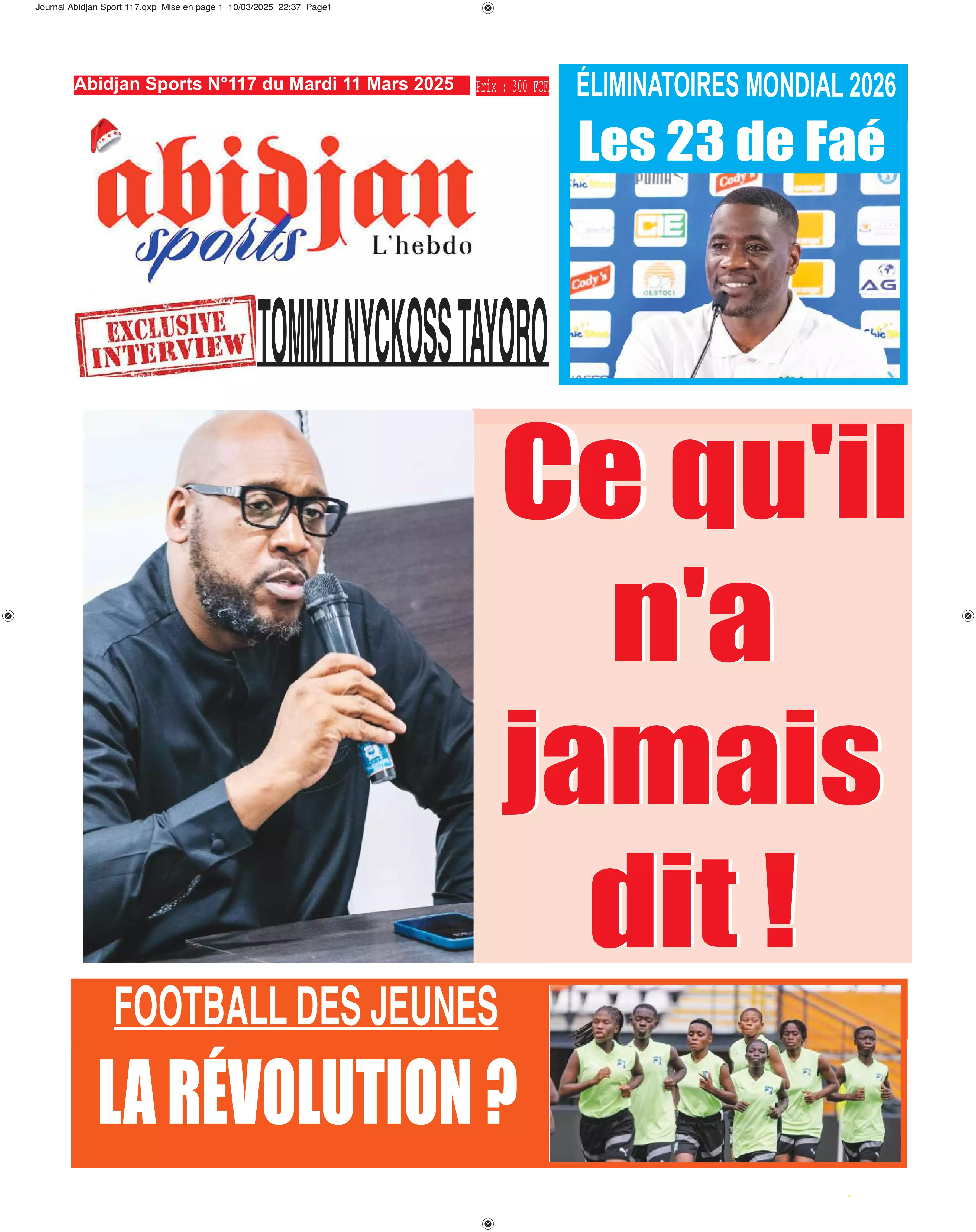 N° 117 - 2025-03-11