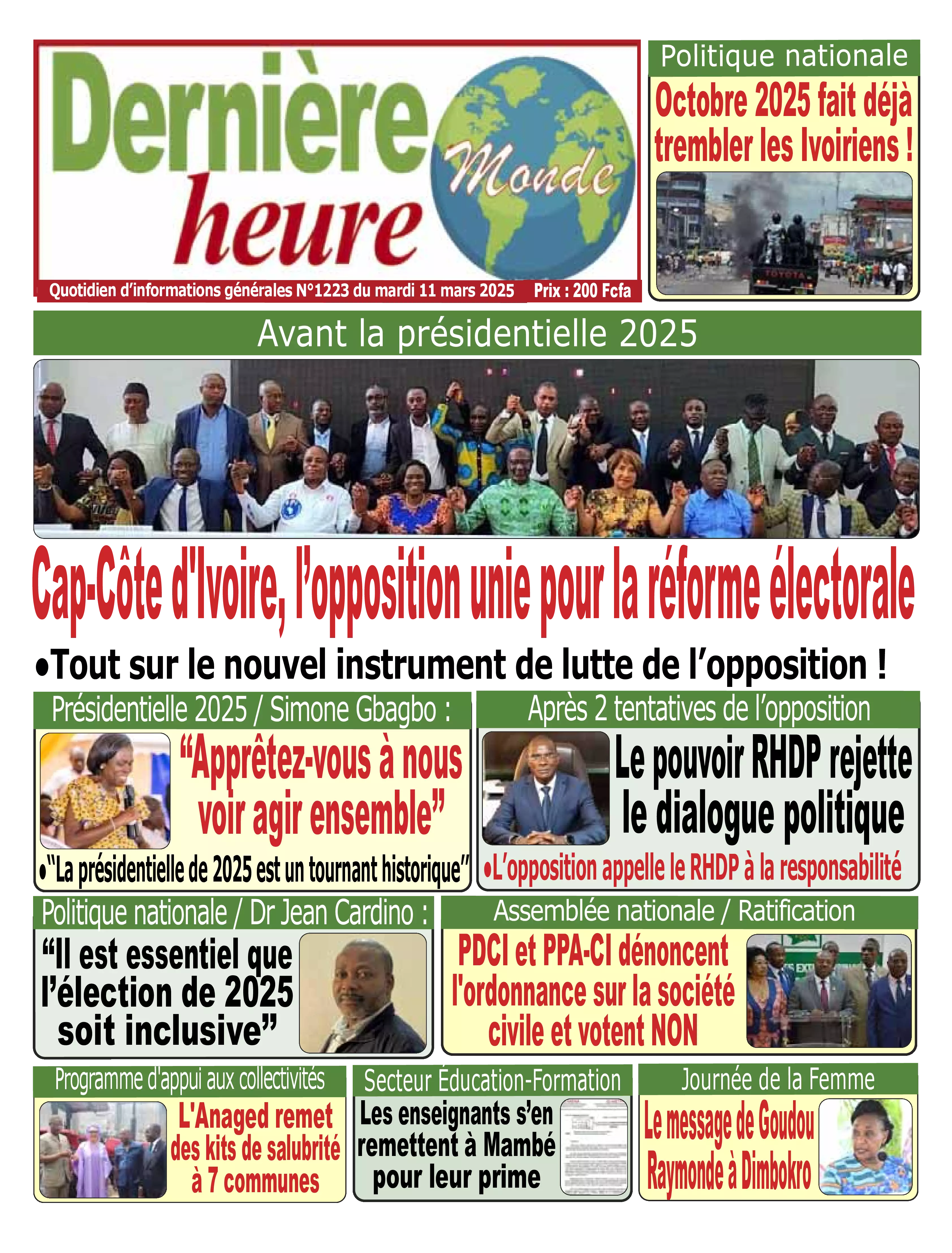 N° 1223 - 2025-03-11