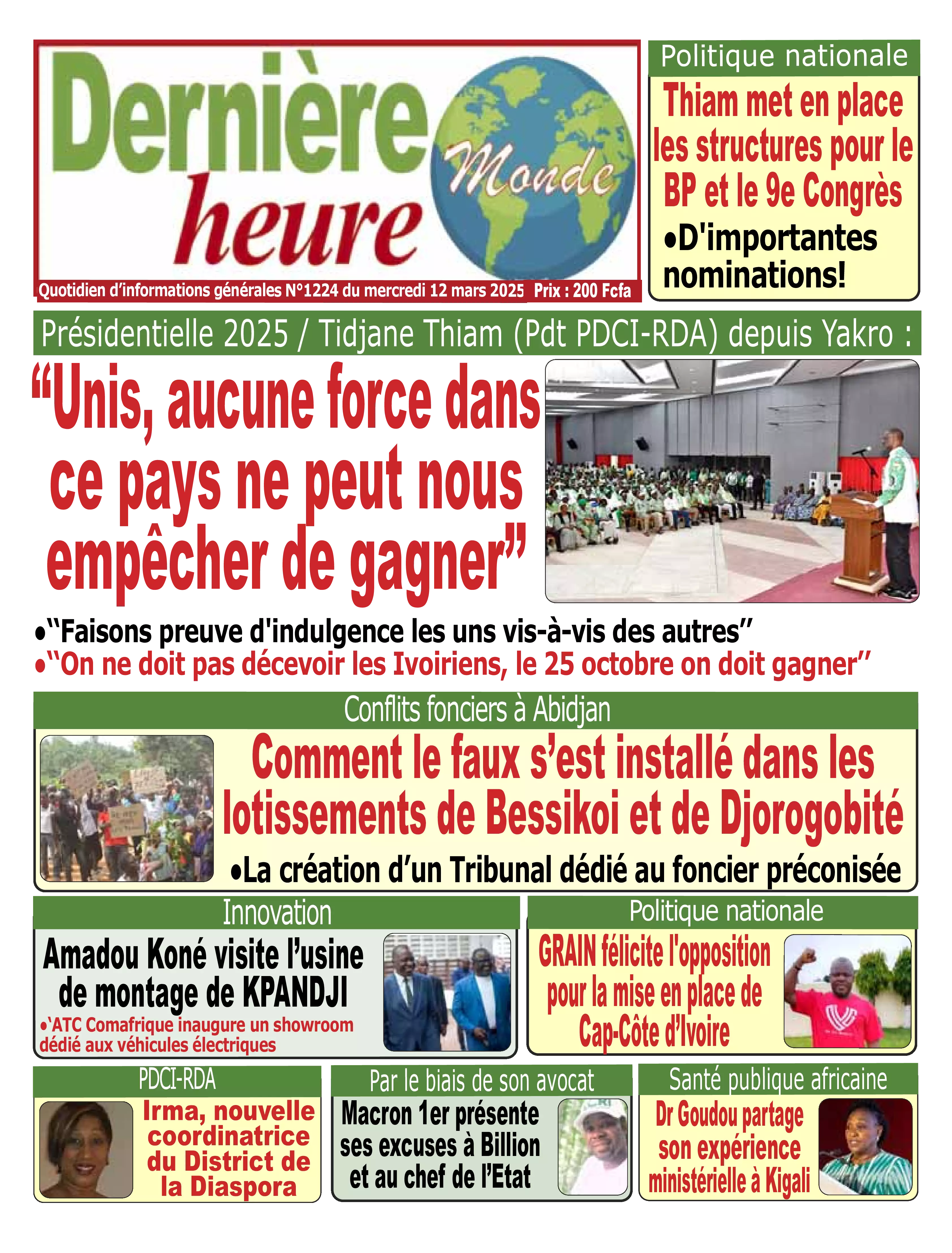 N° 1224 - 2025-03-12