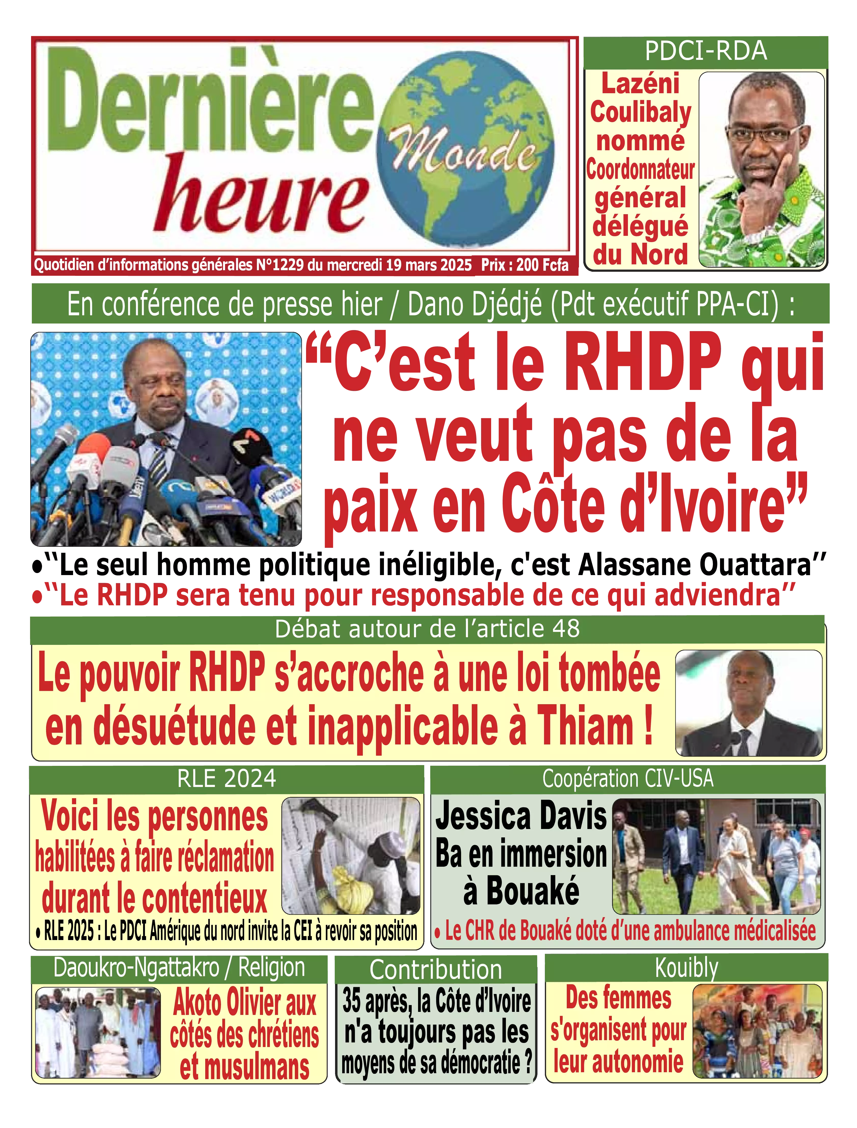 N° 1229 - 2025-03-19