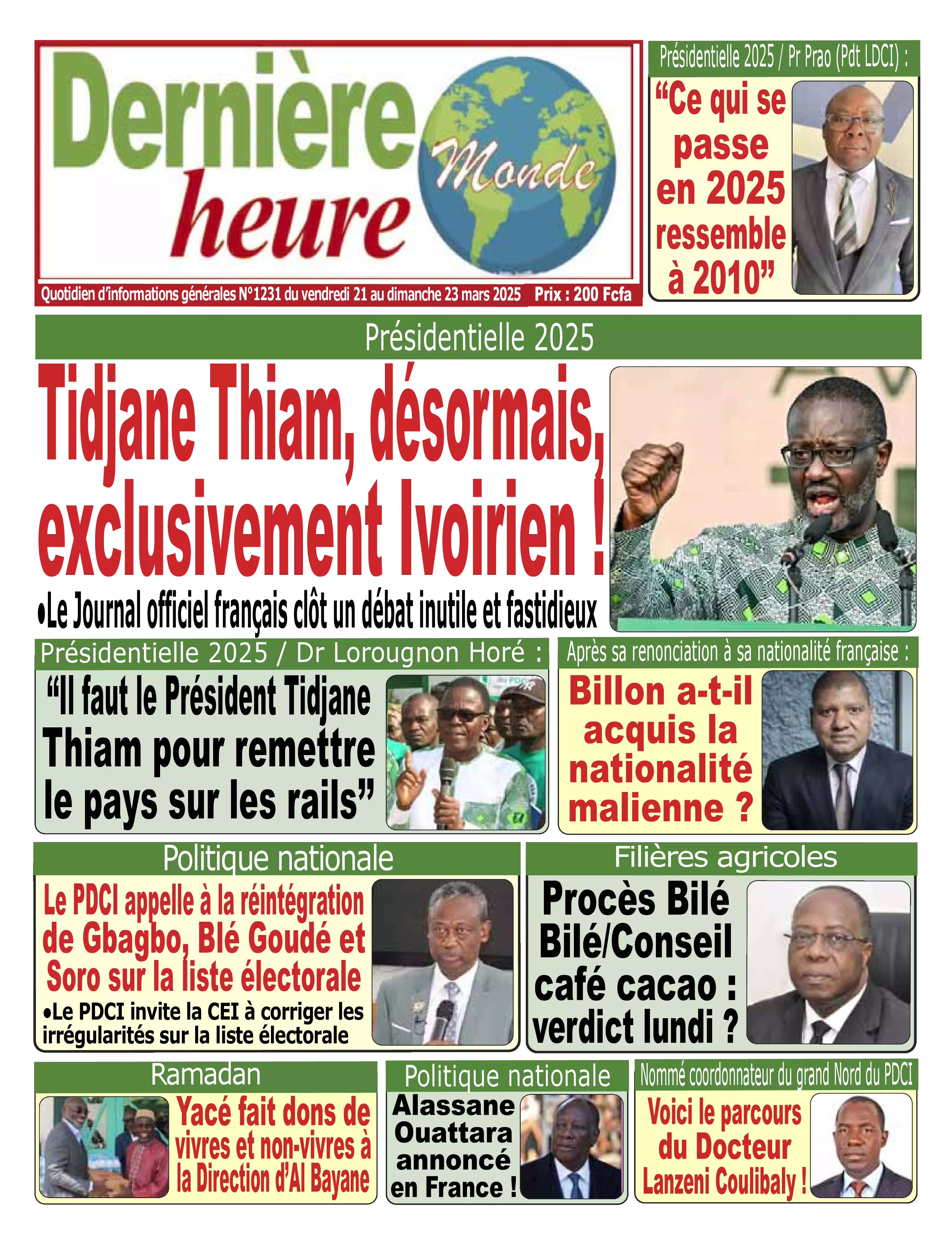 N° 1231 - 2025-03-21