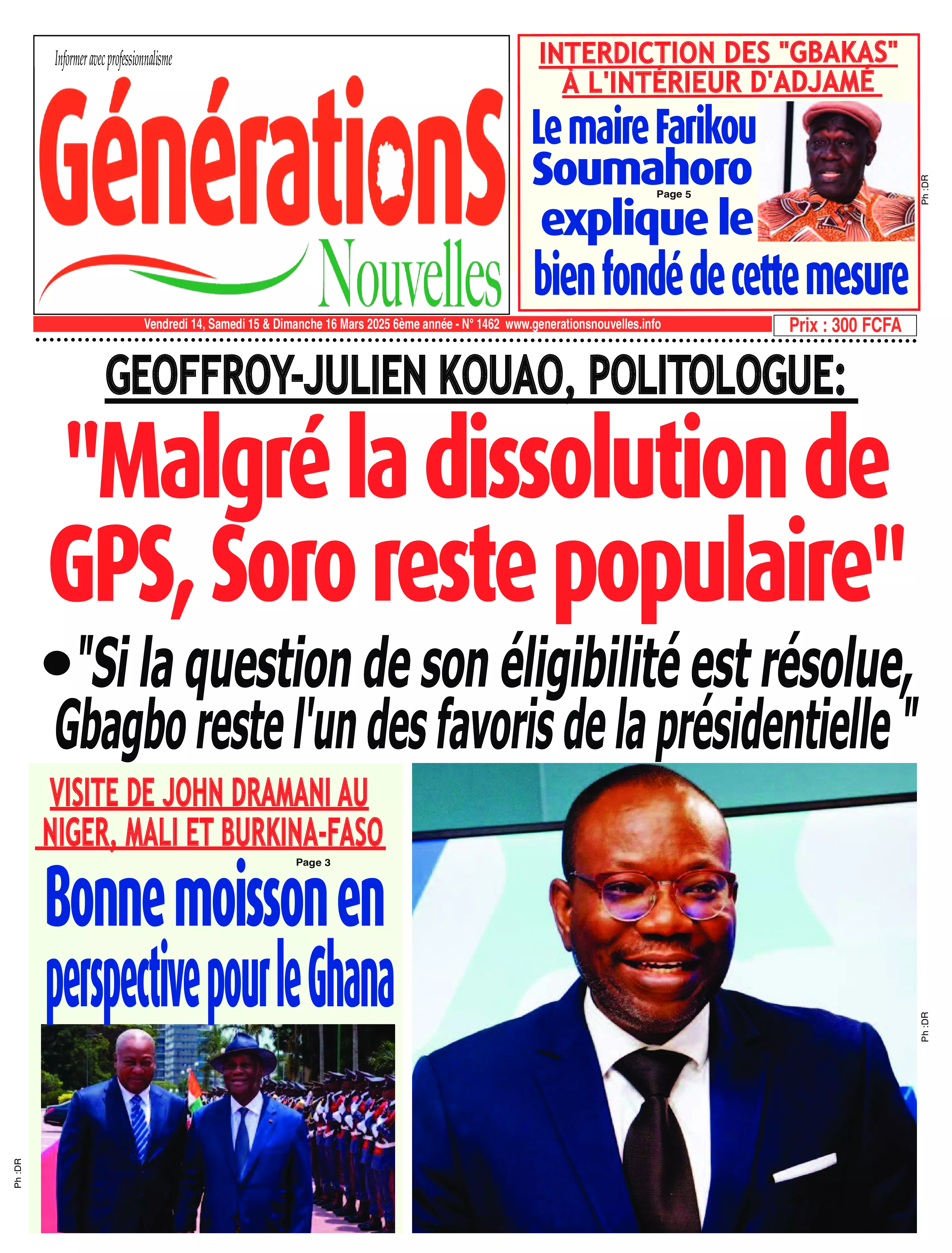 GENERATIONS NOUVELLES