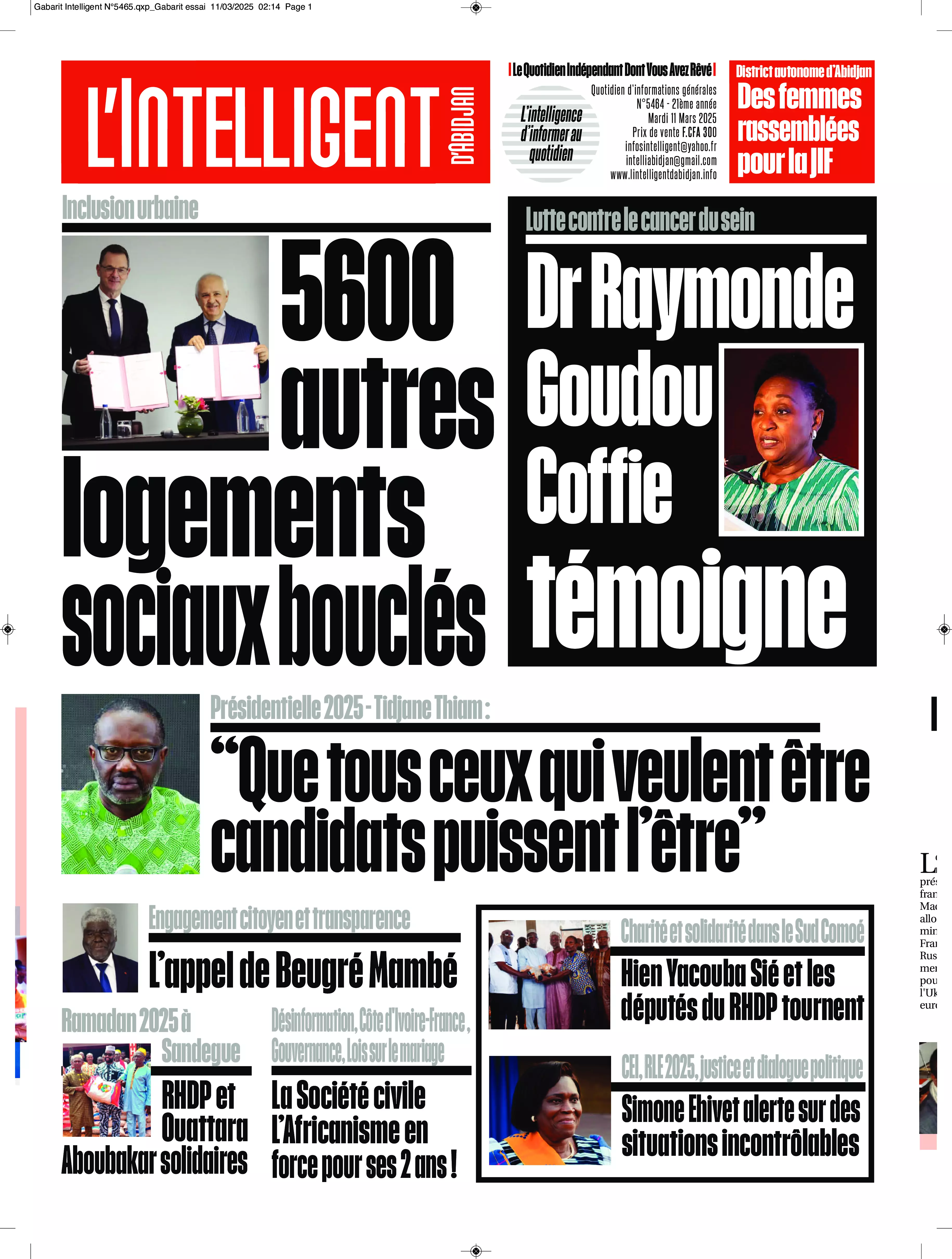 N° 5465 - 2025-03-11