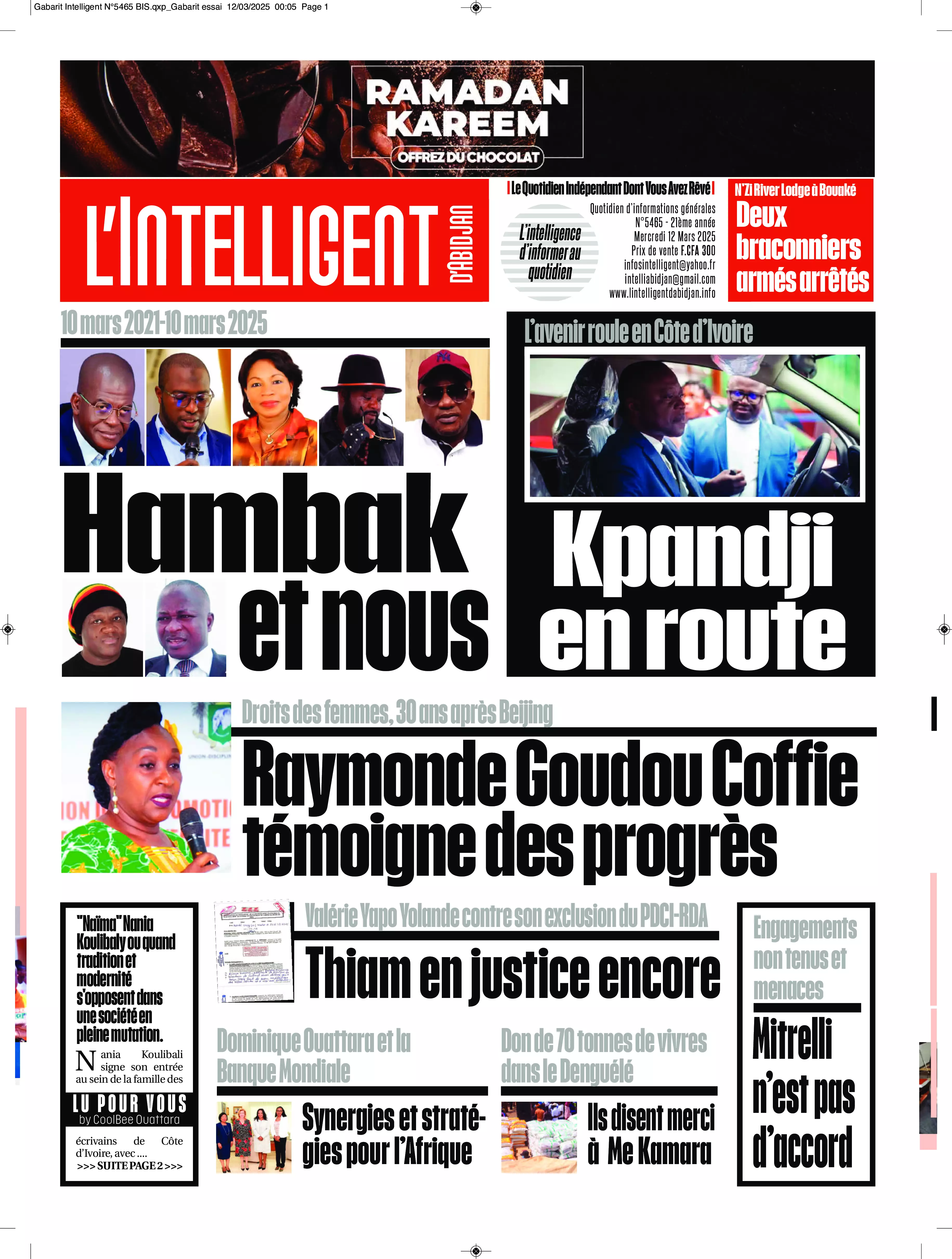N° 5465 - 2025-03-12