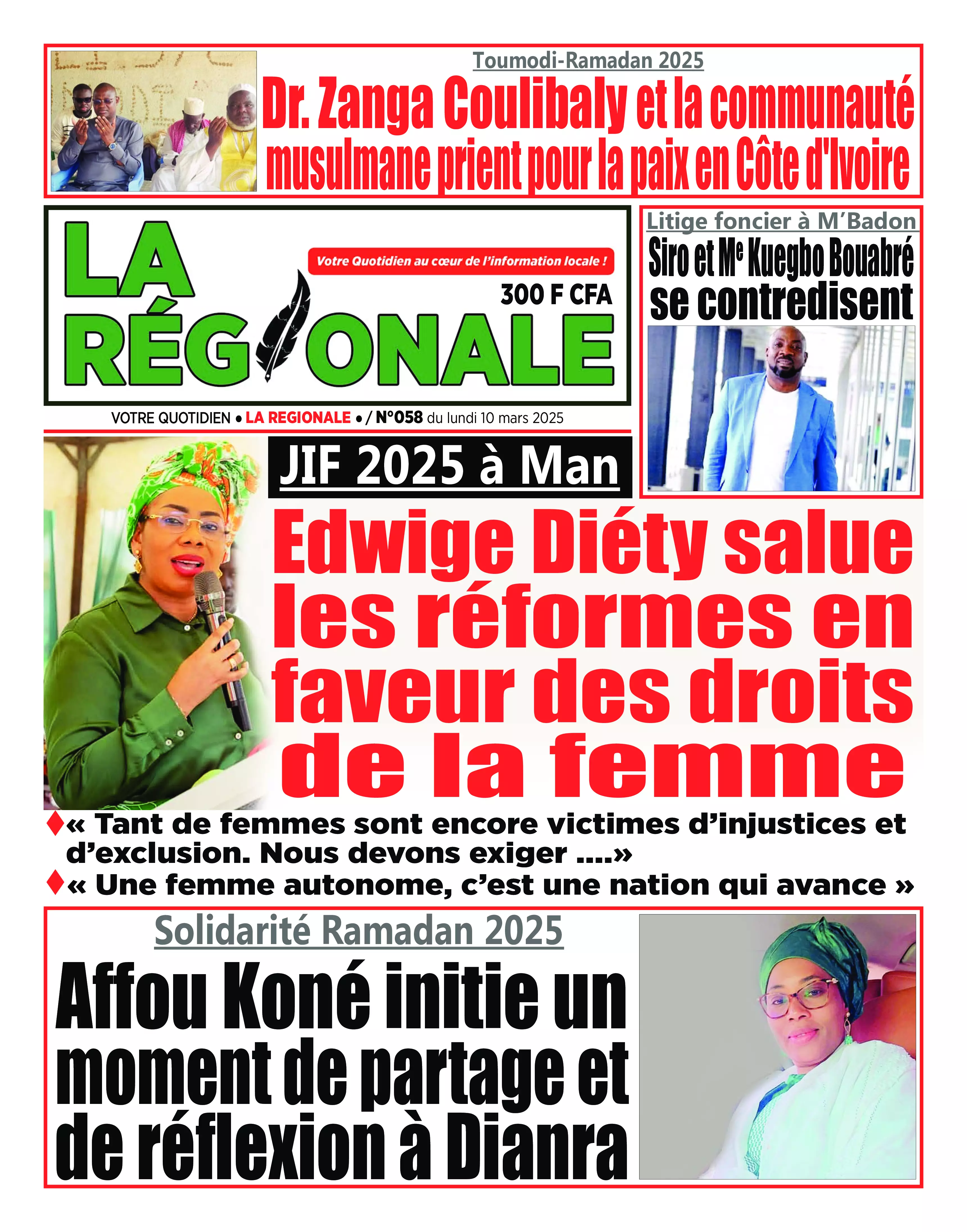 N° 58 - 2025-03-10