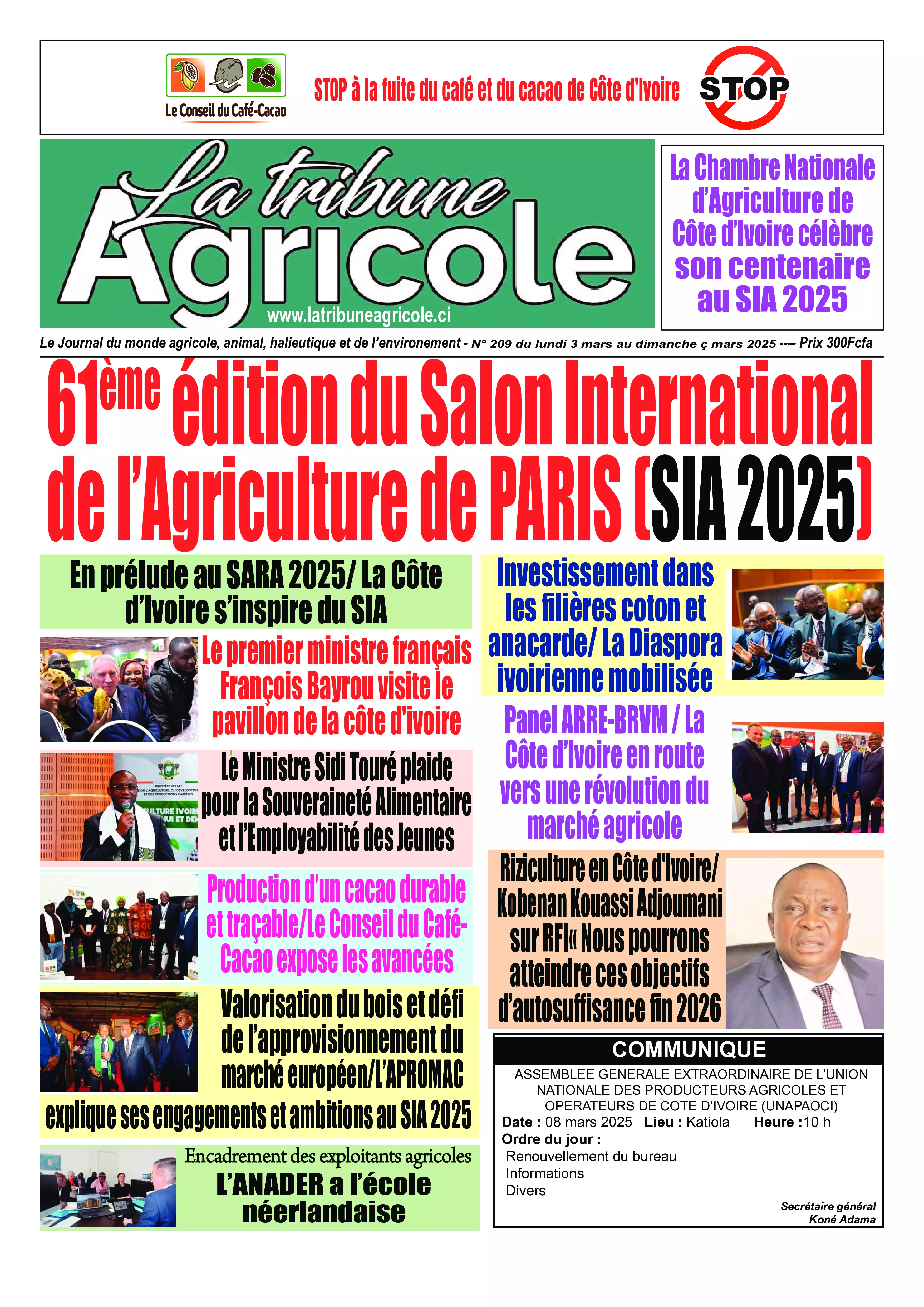 N° 209 - 2025-03-03