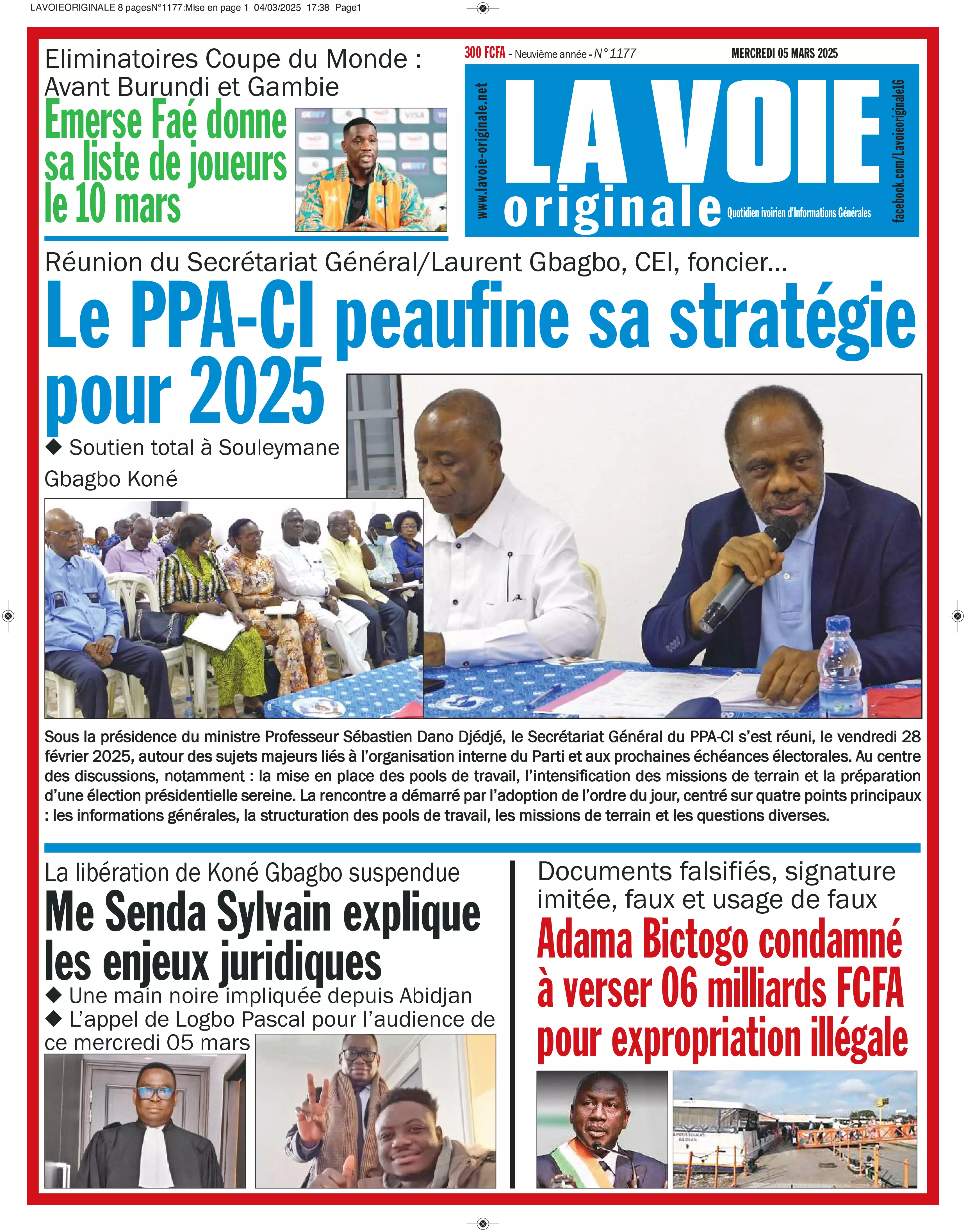 N° 1177 - 2025-03-05