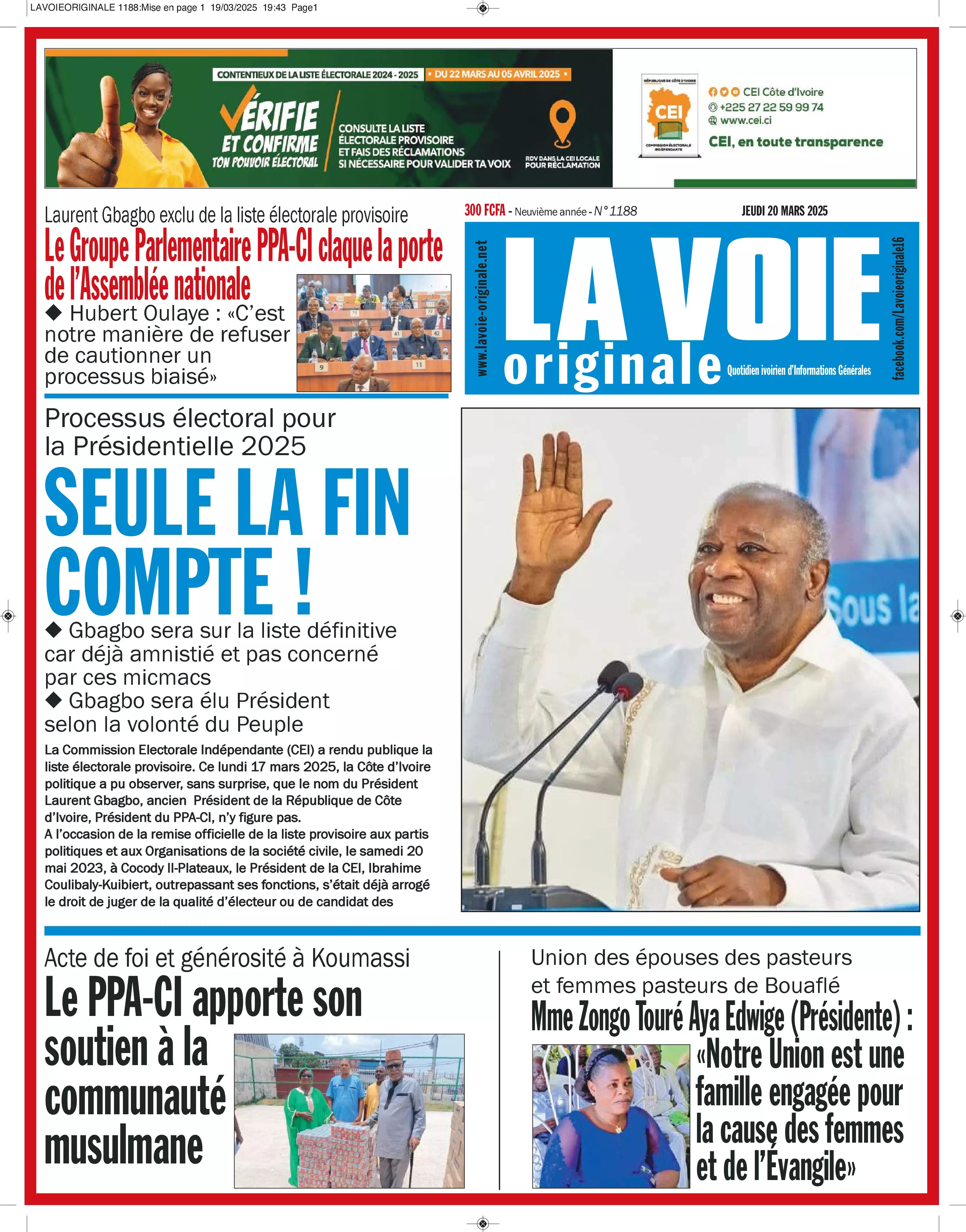 N° 1188 - 2025-03-20