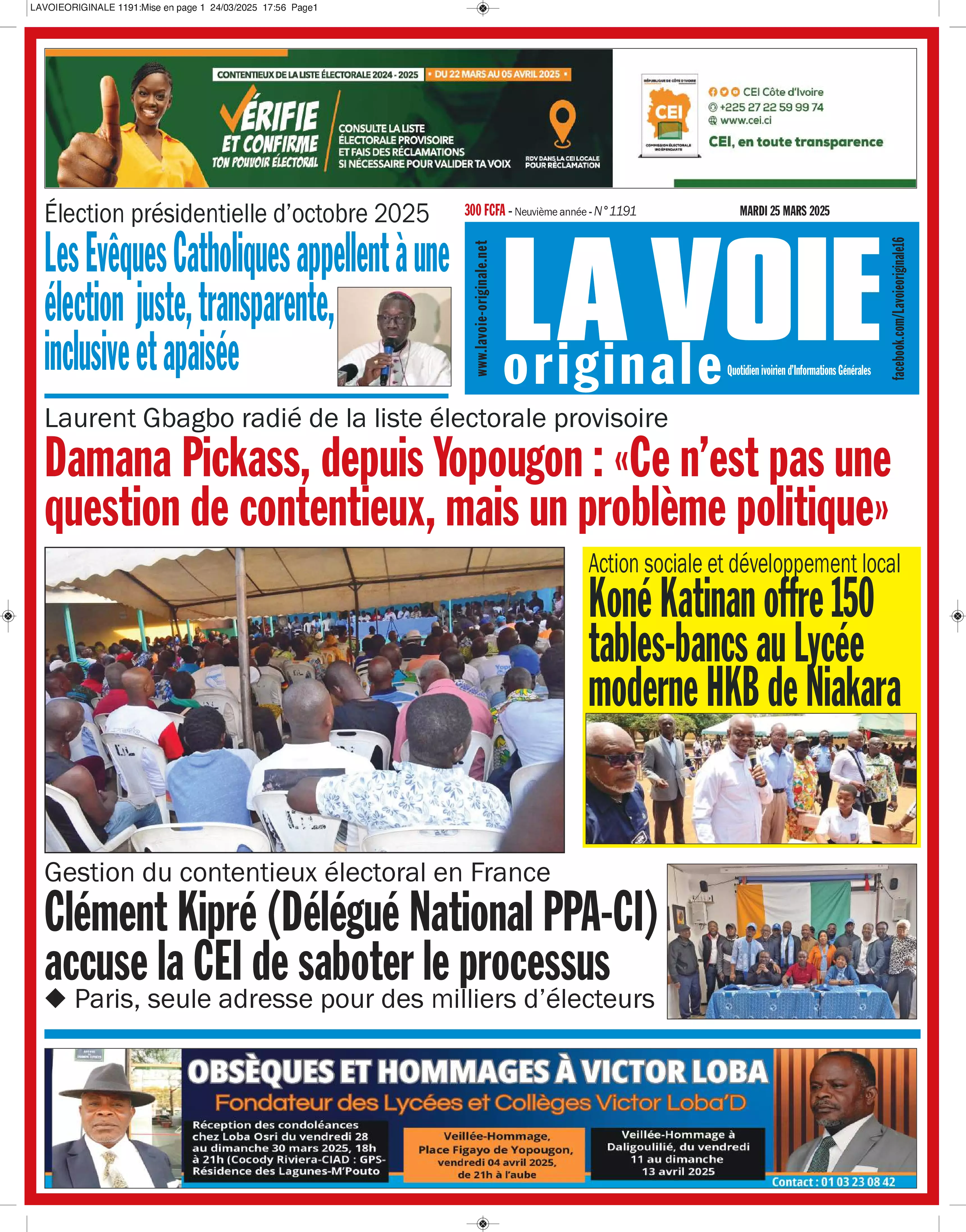 N° 1191 - 2025-03-25