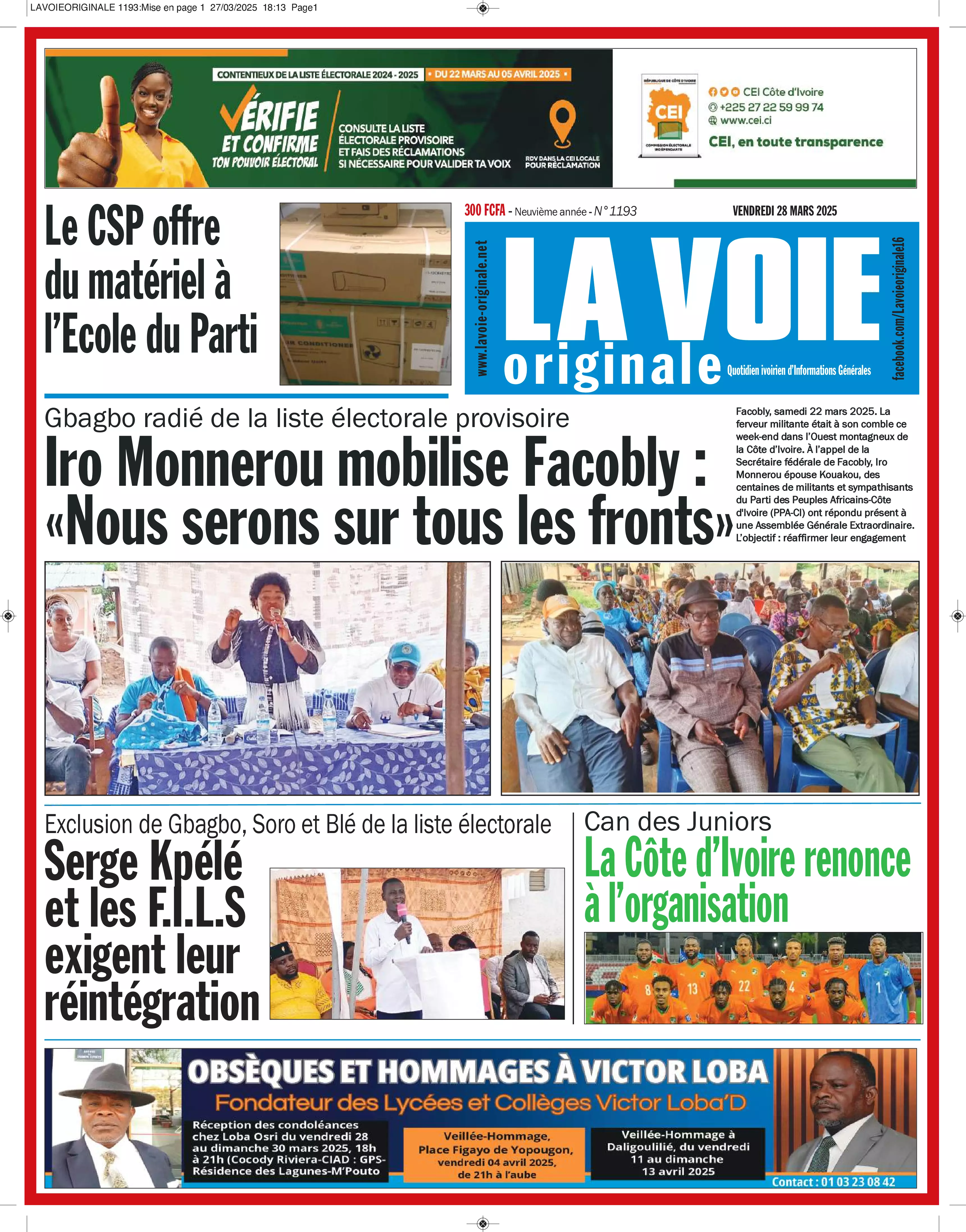 N° 1193 - 2025-03-28