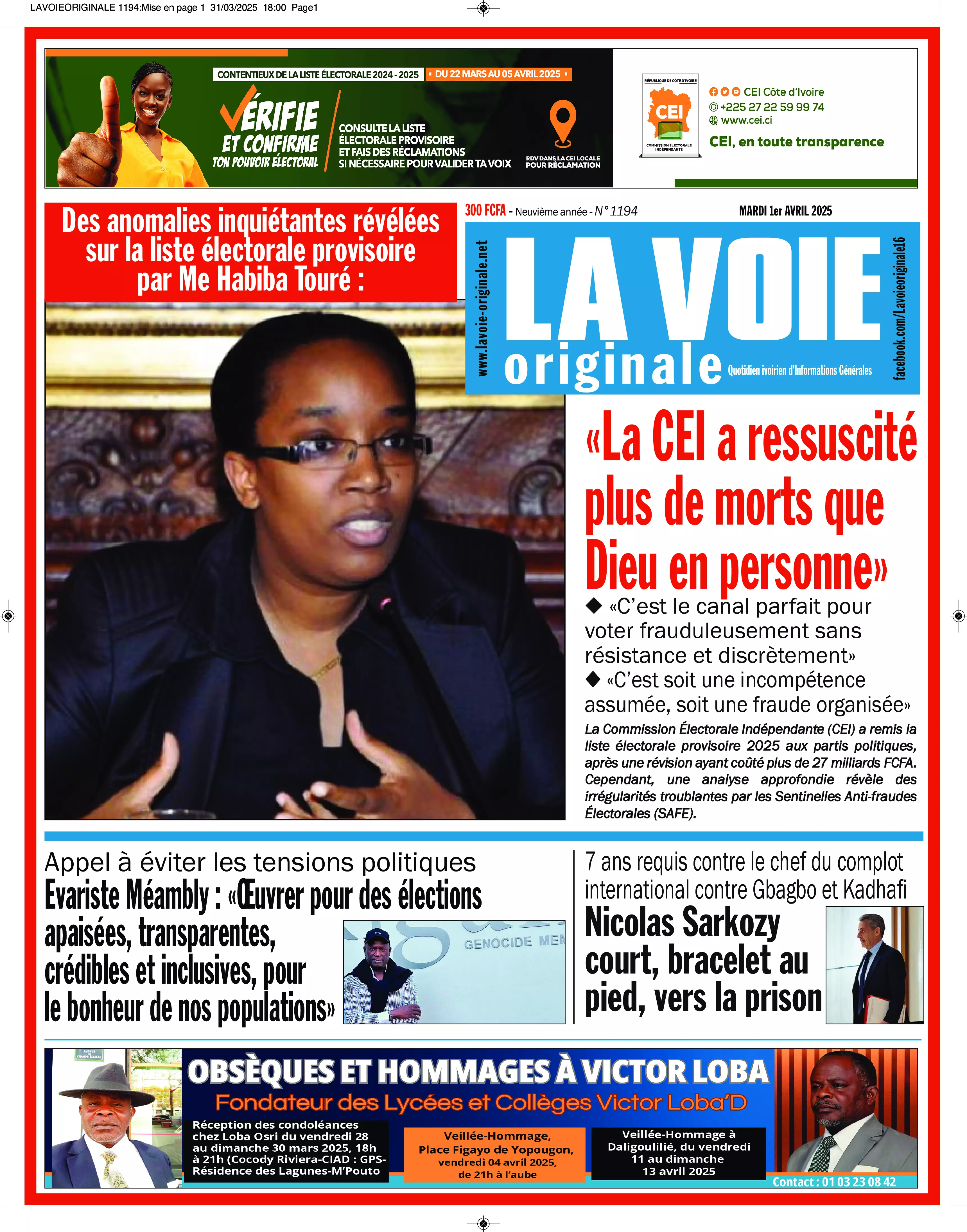 N° 1194 - 2025-04-01