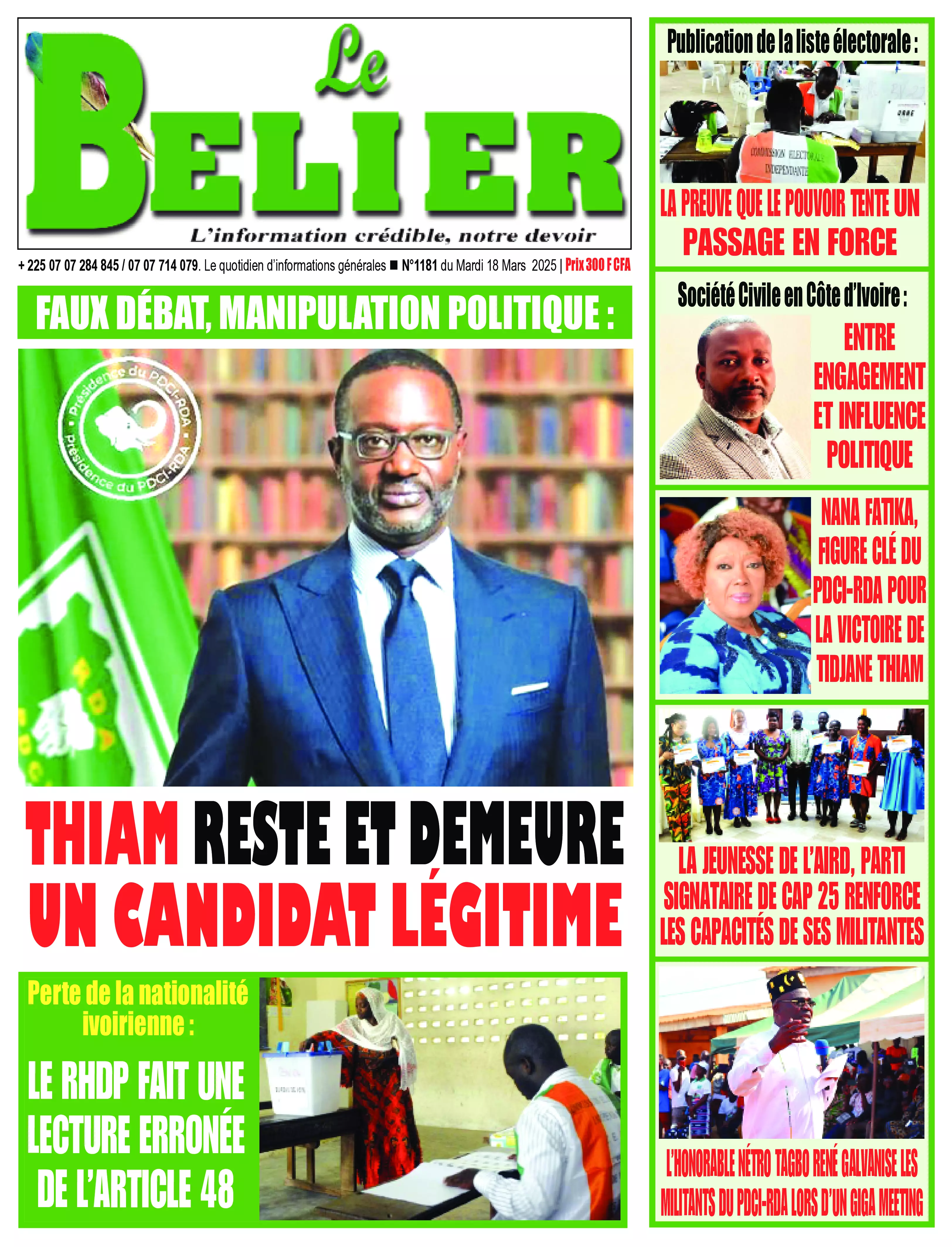 N° 1181 - 2025-03-18