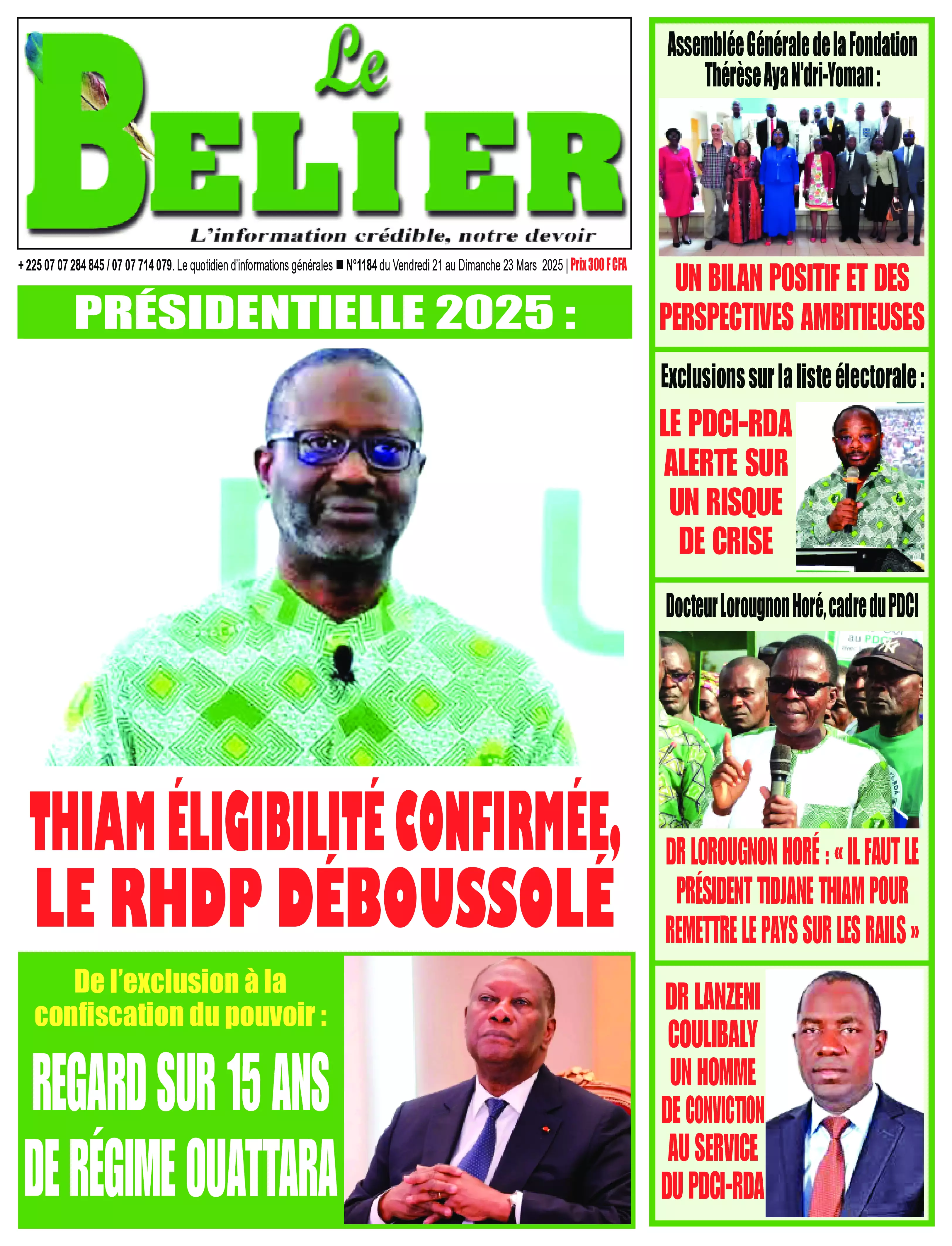 N° 1184 - 2025-03-21