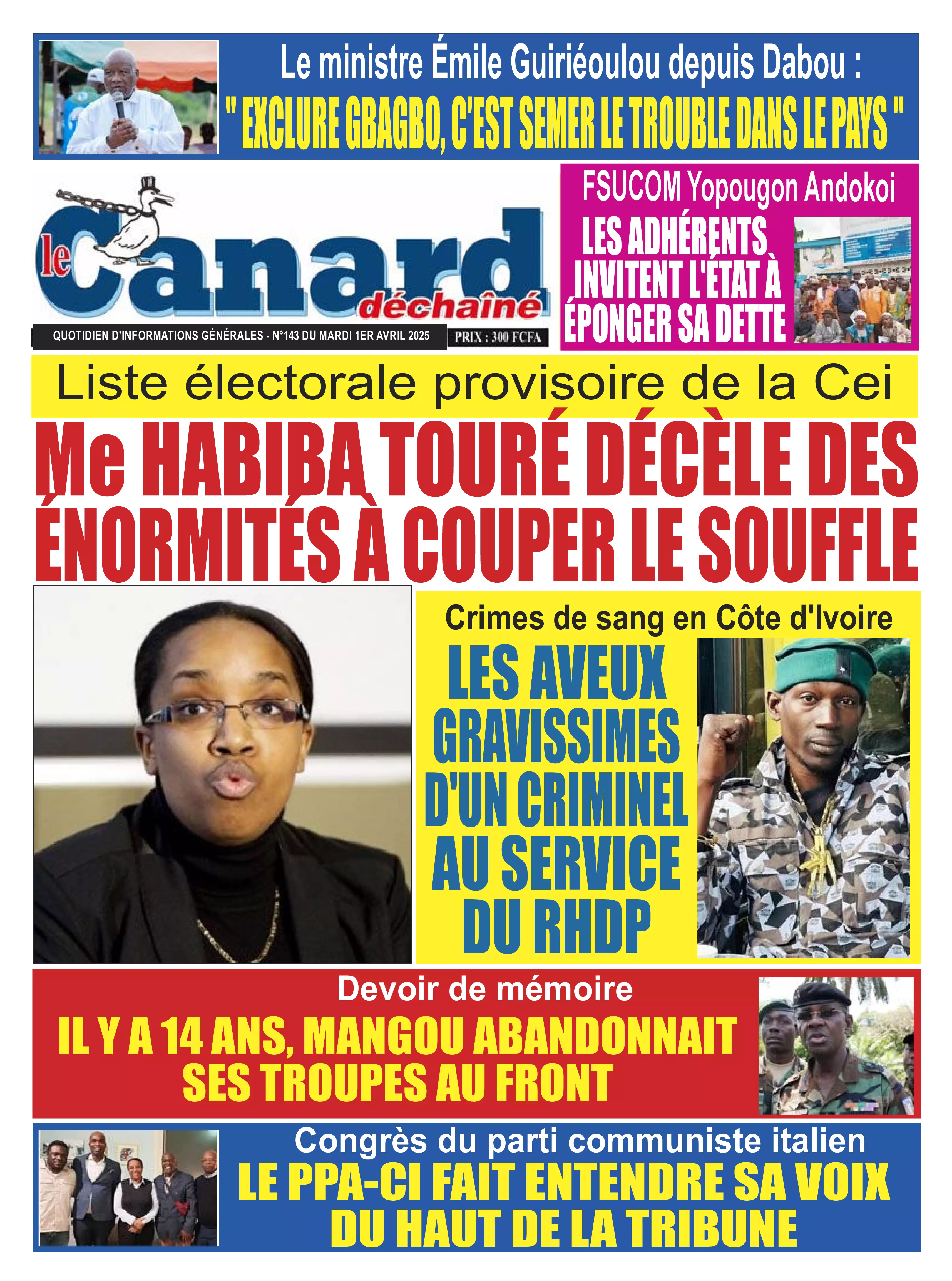 N° 143 - 2025-04-01