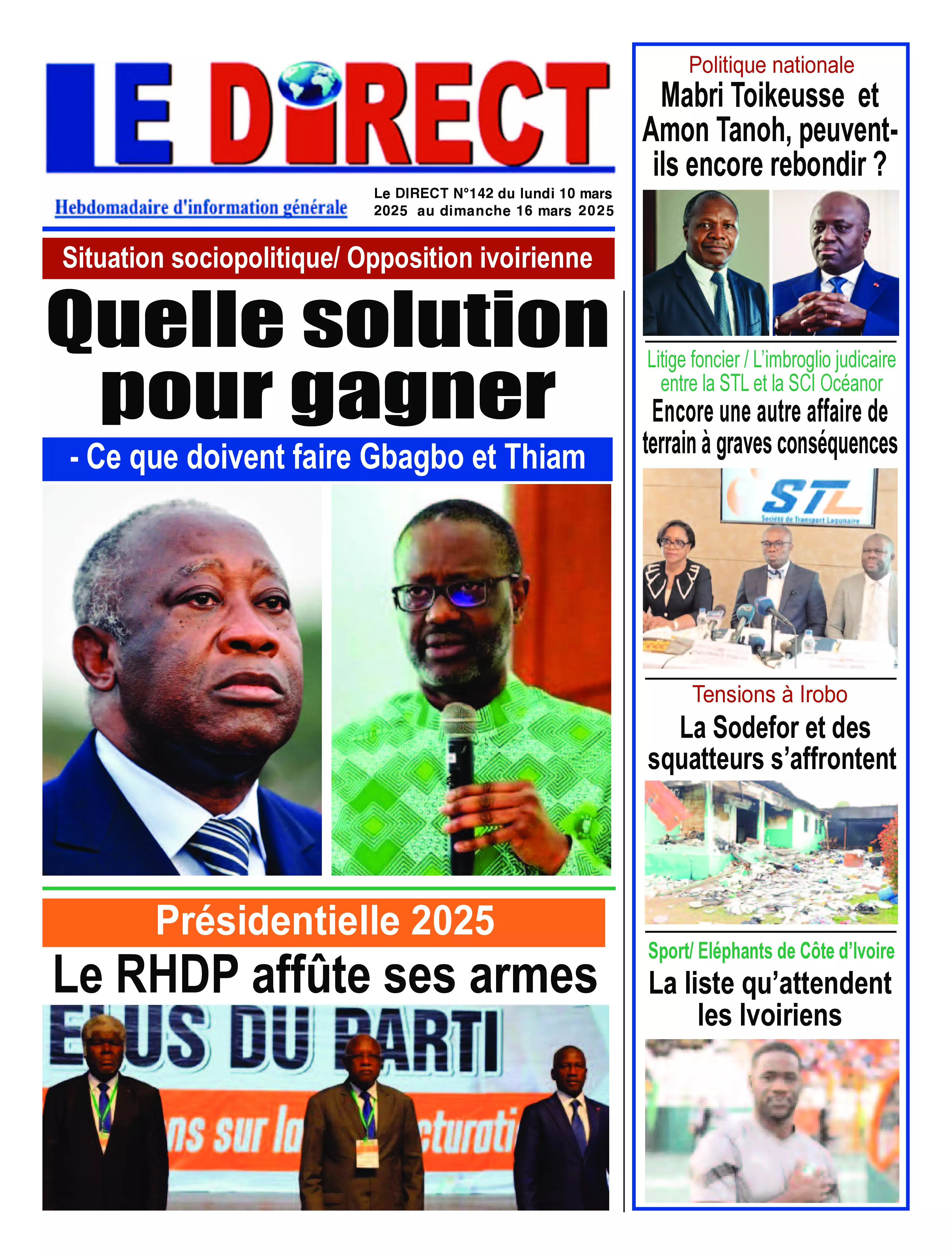 N° 142 - 2025-03-10