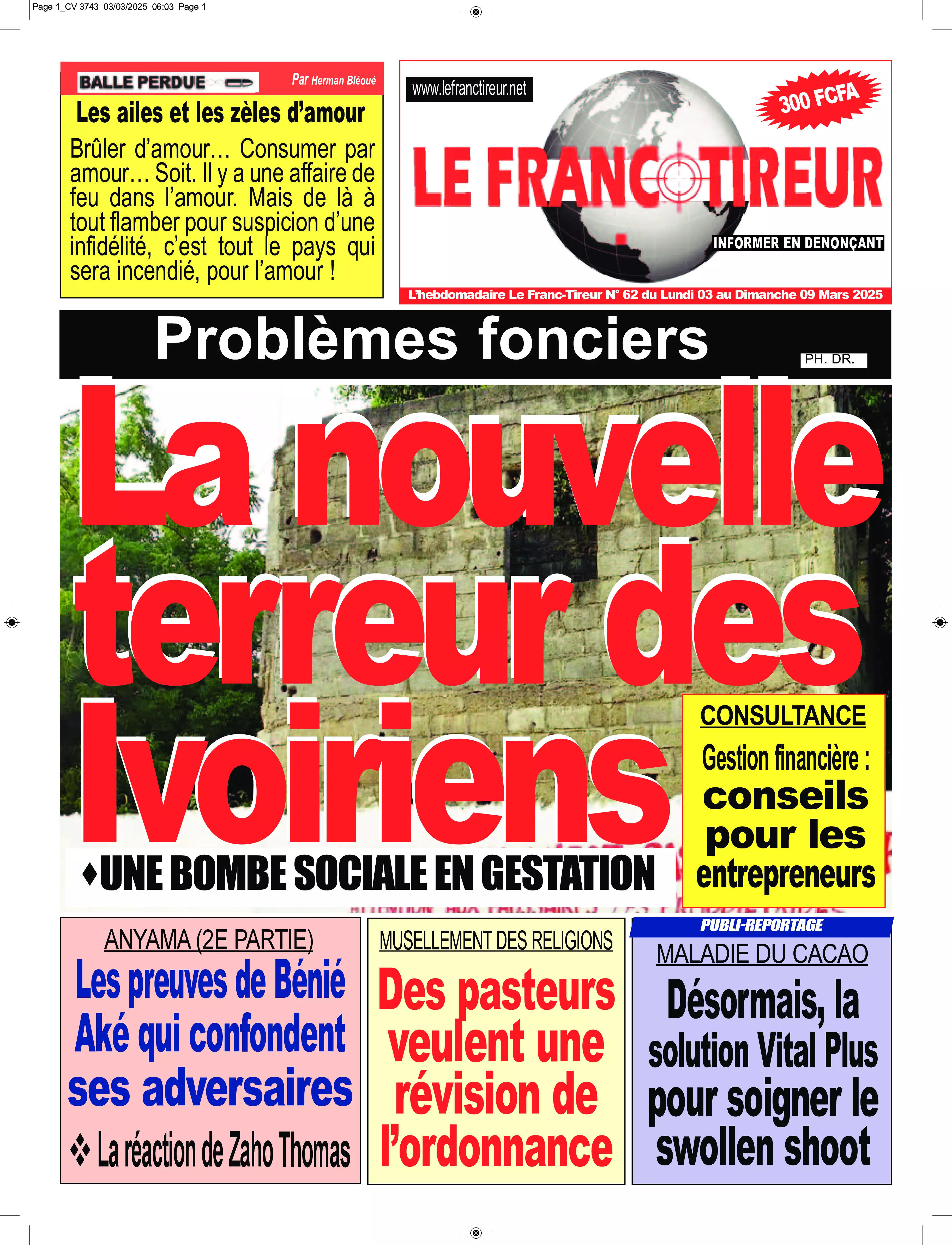 N° 62 - 2025-03-03